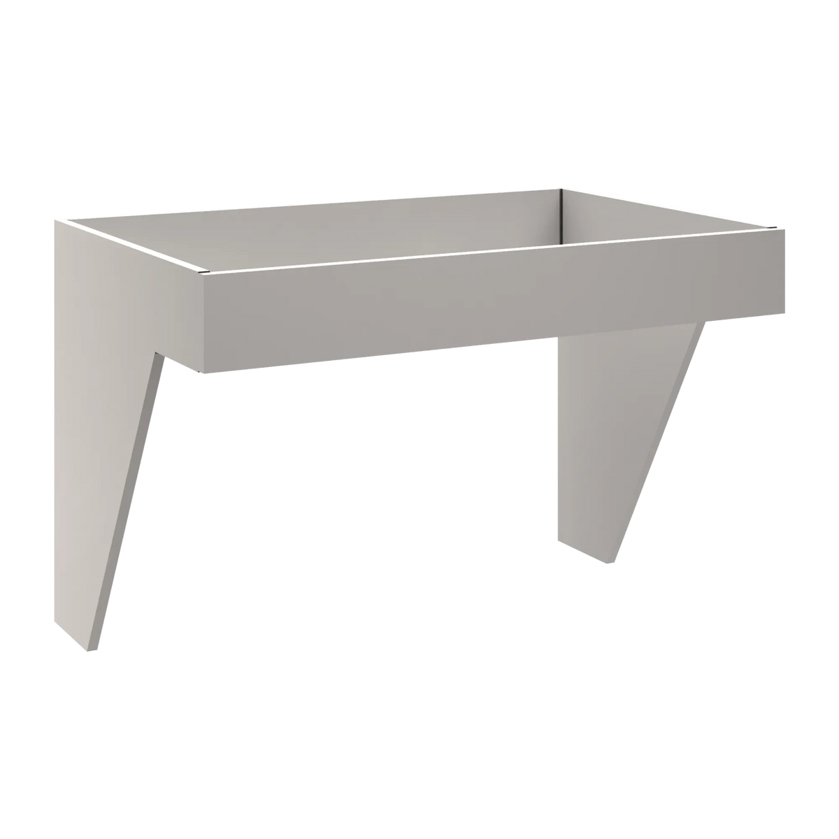 CNC Luxor 5-Piece Misty Grey 36" W Removable Sink Insert