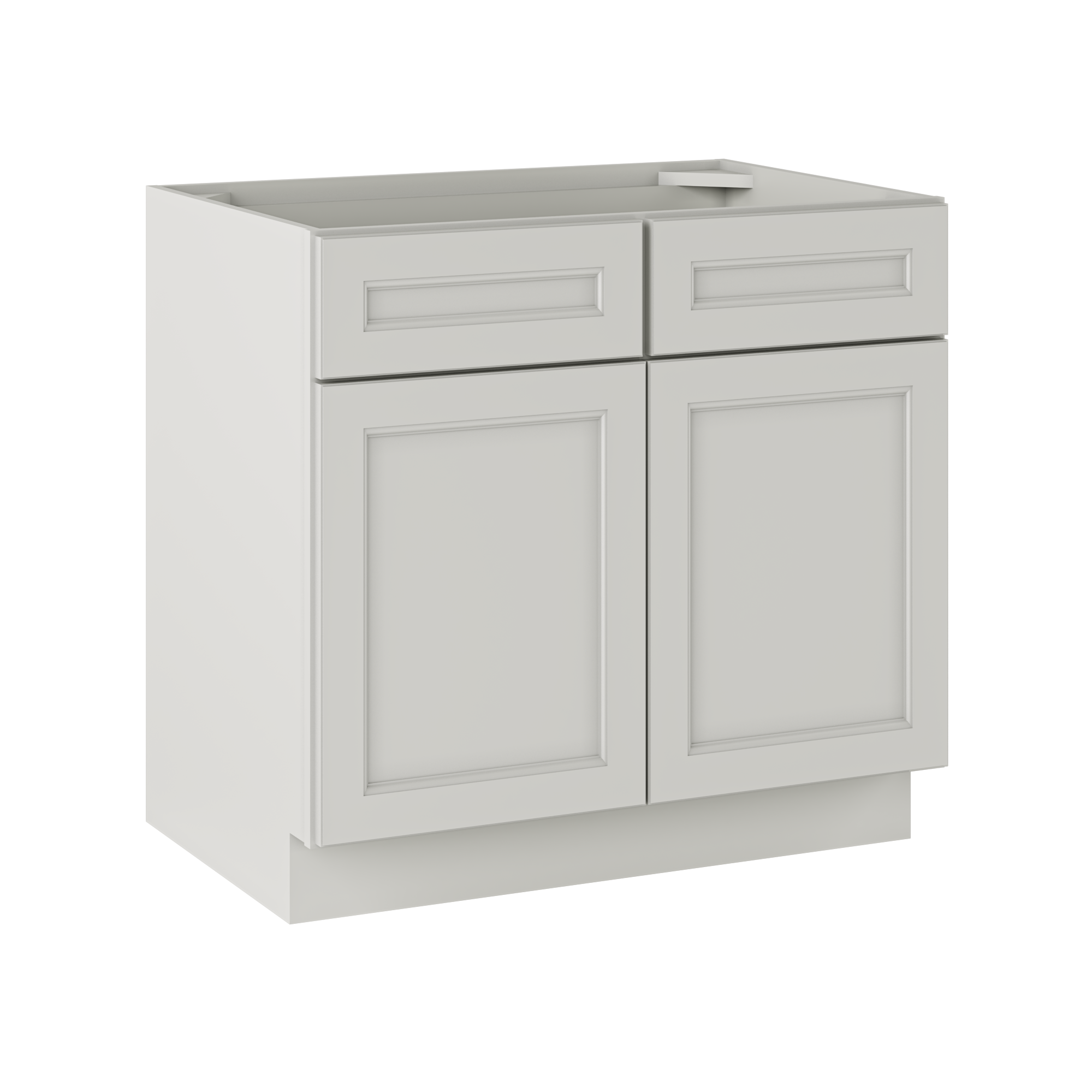 Sink Base Kitchen Cabinet SB36 Milan Pearl 36 in. width 34.5 in. height 24 in. depth