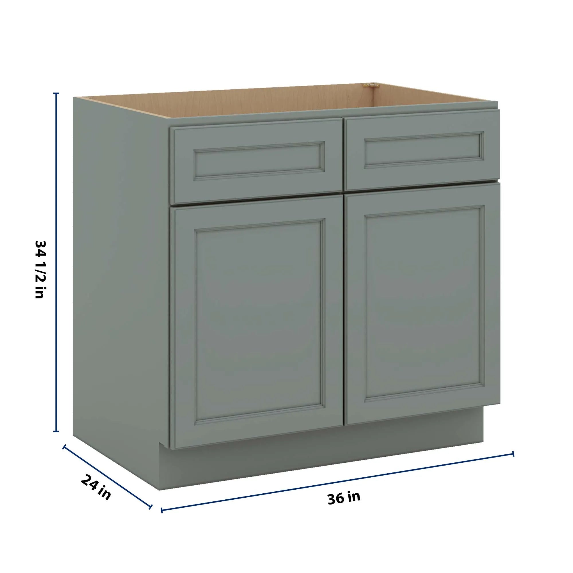 J&K Sage E3 Sink Base - 36" W