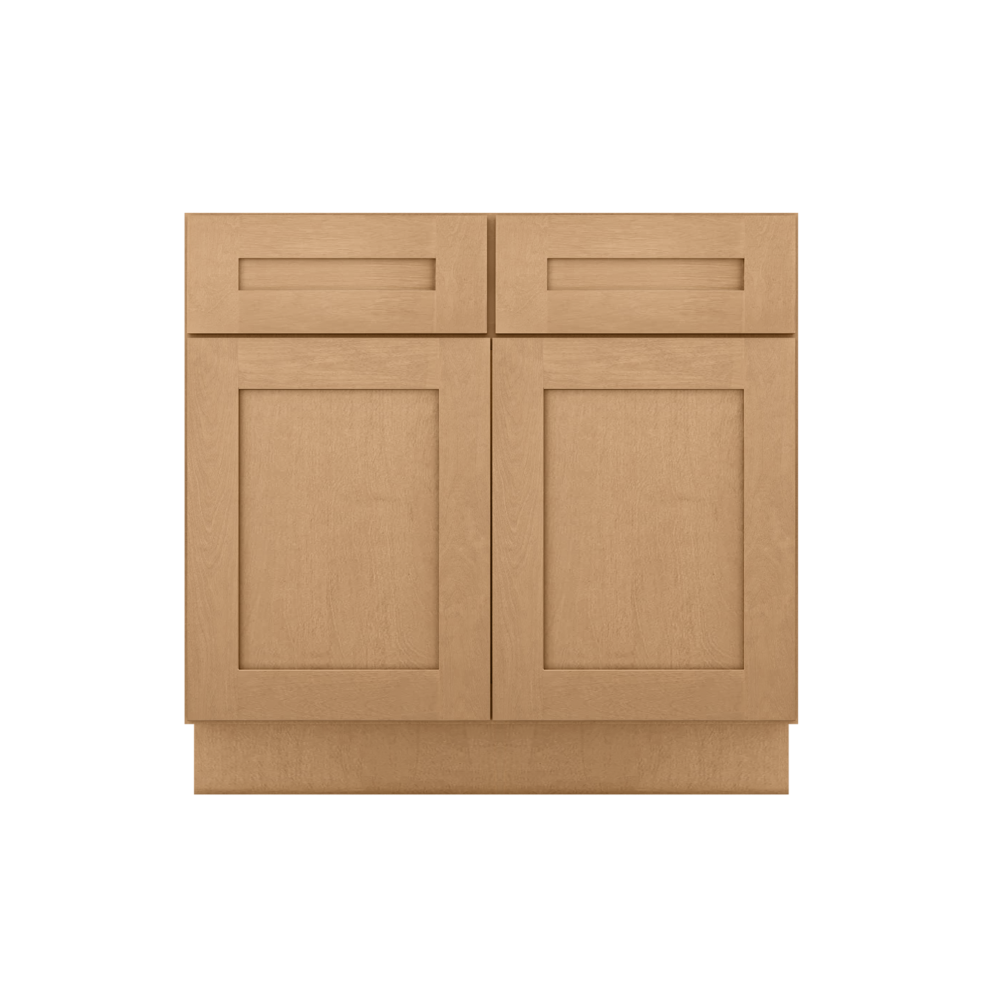 Sink Base Kitchen Cabinet SB36 Shaker Toffee LessCare 36 in. width 34.5 in. height 24 in. depth