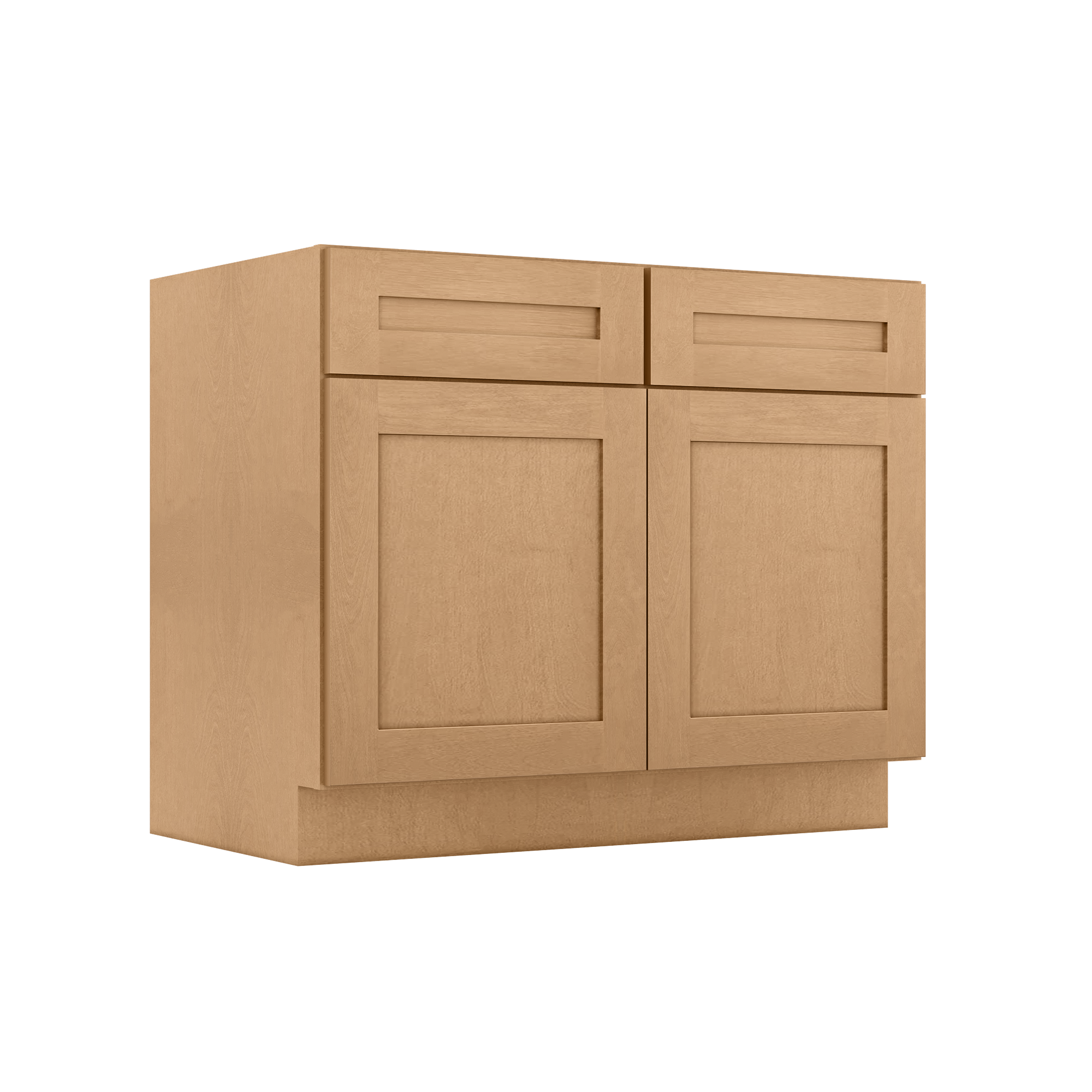 Sink Base Kitchen Cabinet SB42 Shaker Toffee LessCare 42 in. width 34.5 in. height 24 in. depth