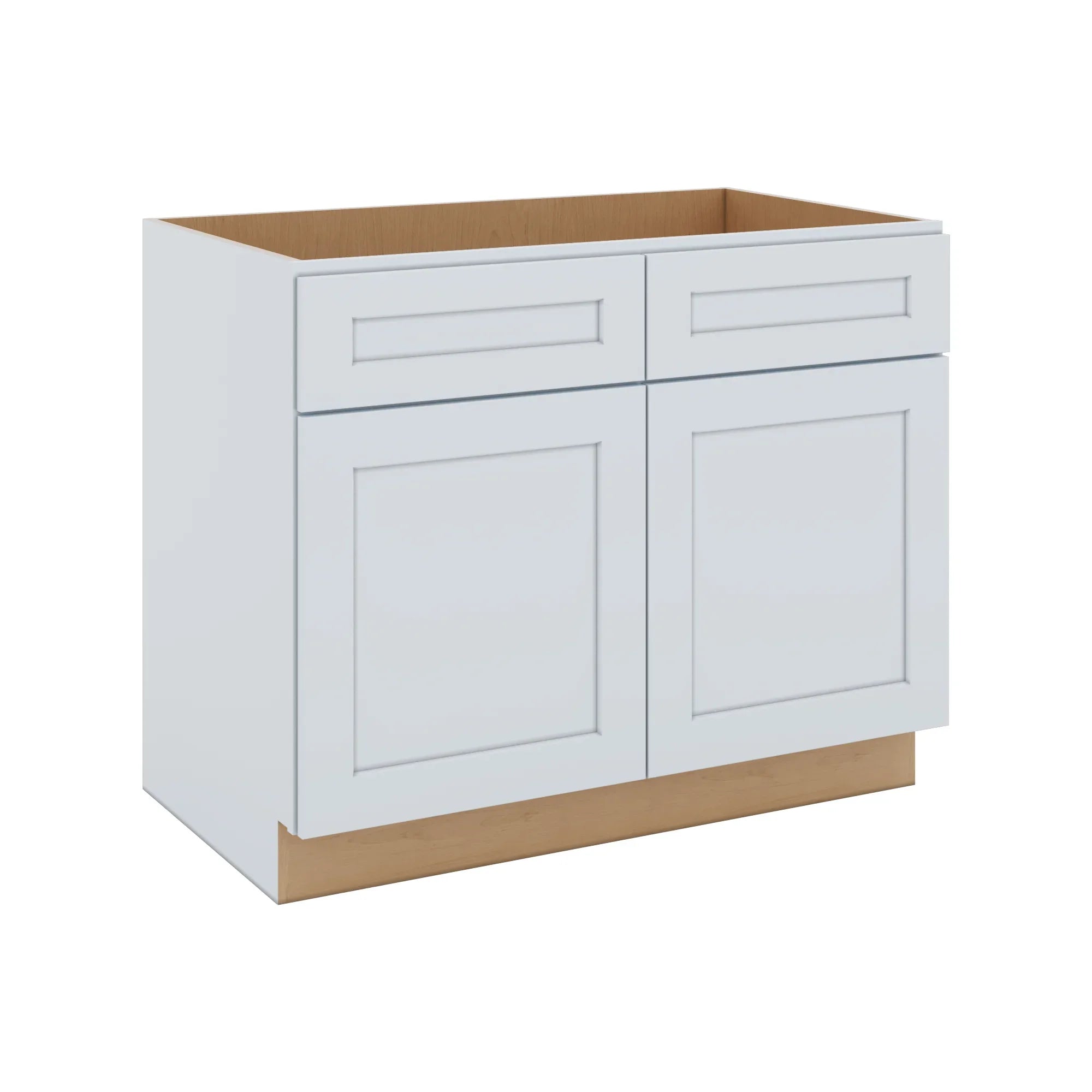 J&K White Shaker S8 Sink Base - 42" W