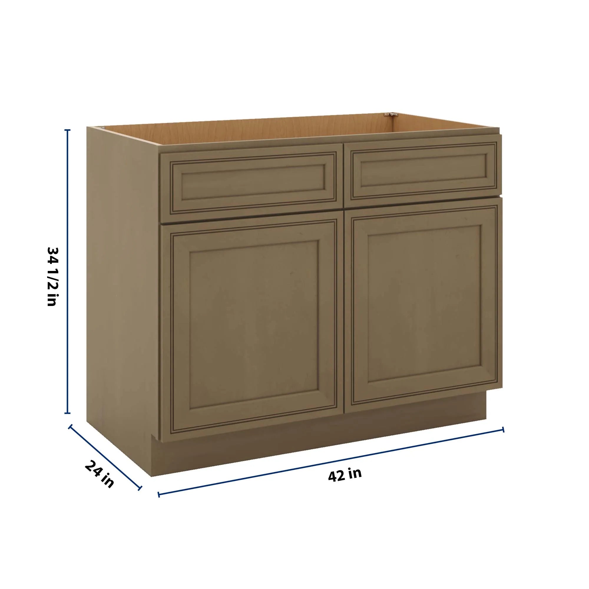 J&K Hazel H8 Sink Base - 42" W