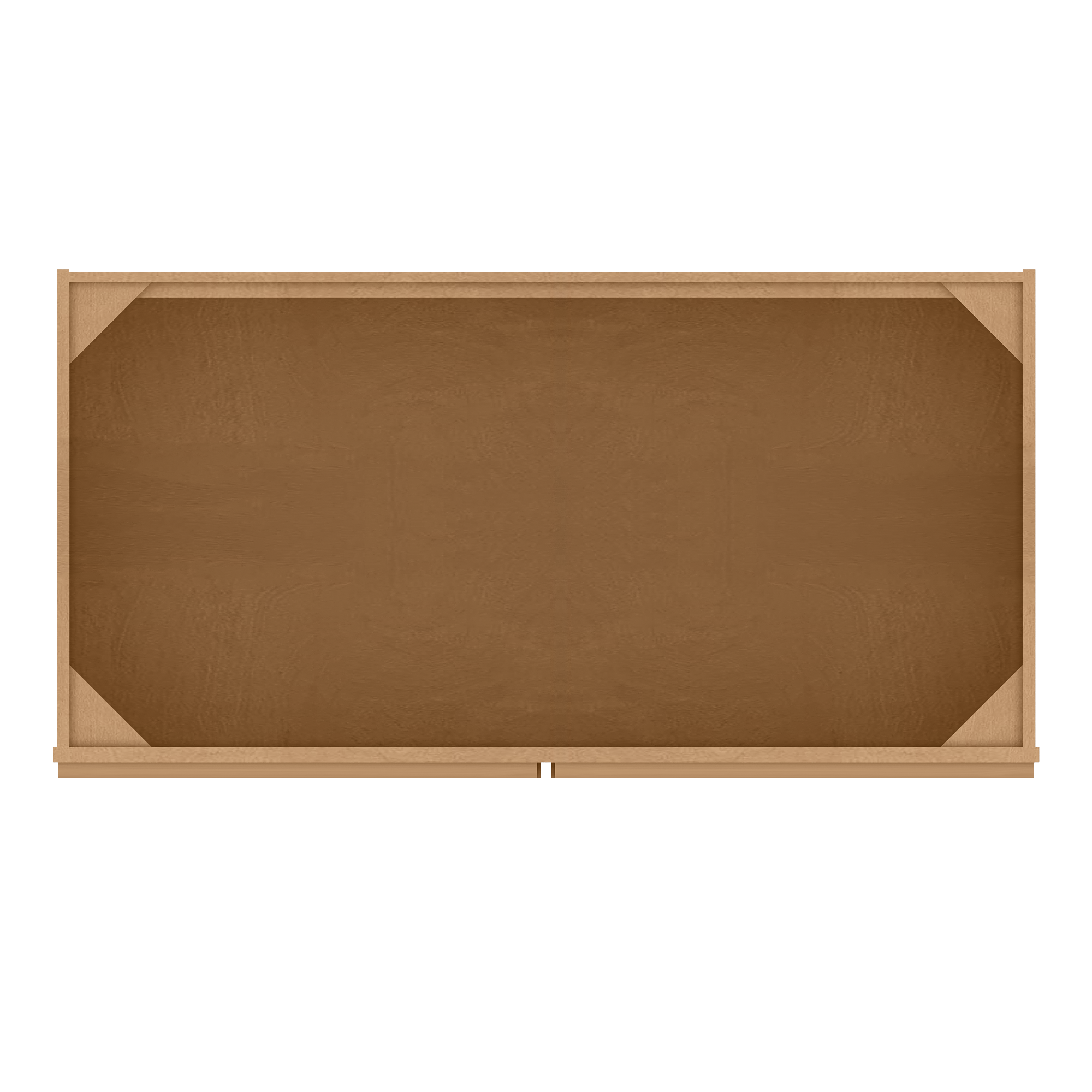 Sink Base Kitchen Cabinet SB48 Shaker Toffee LessCare 48 in. width 34.5 in. height 24 in. depth