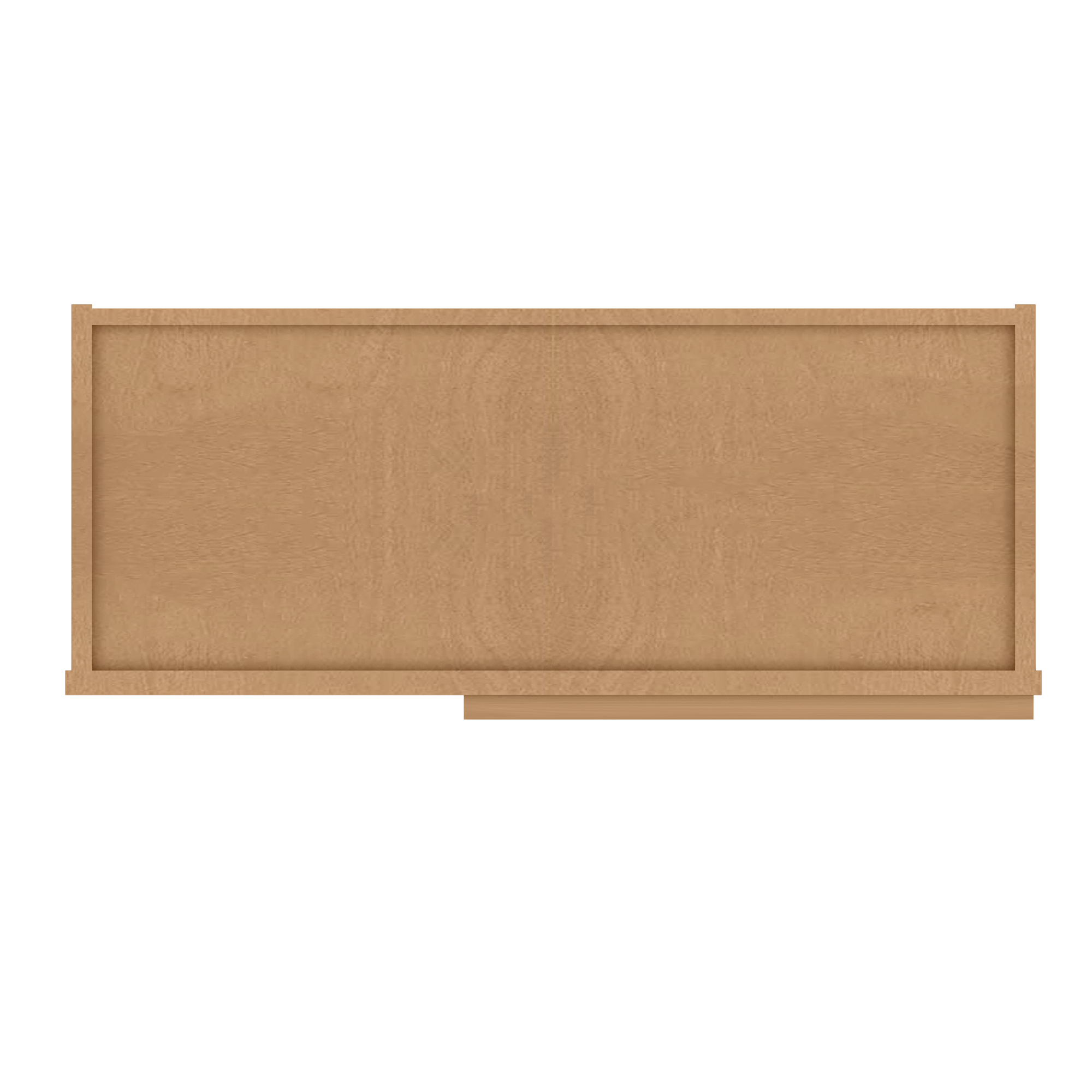 Square Corner Wall Blind Reversible Kitchen Cabinet SC3036 Shaker Toffee LessCare 30 in. width 36 in. height 12 in. depth