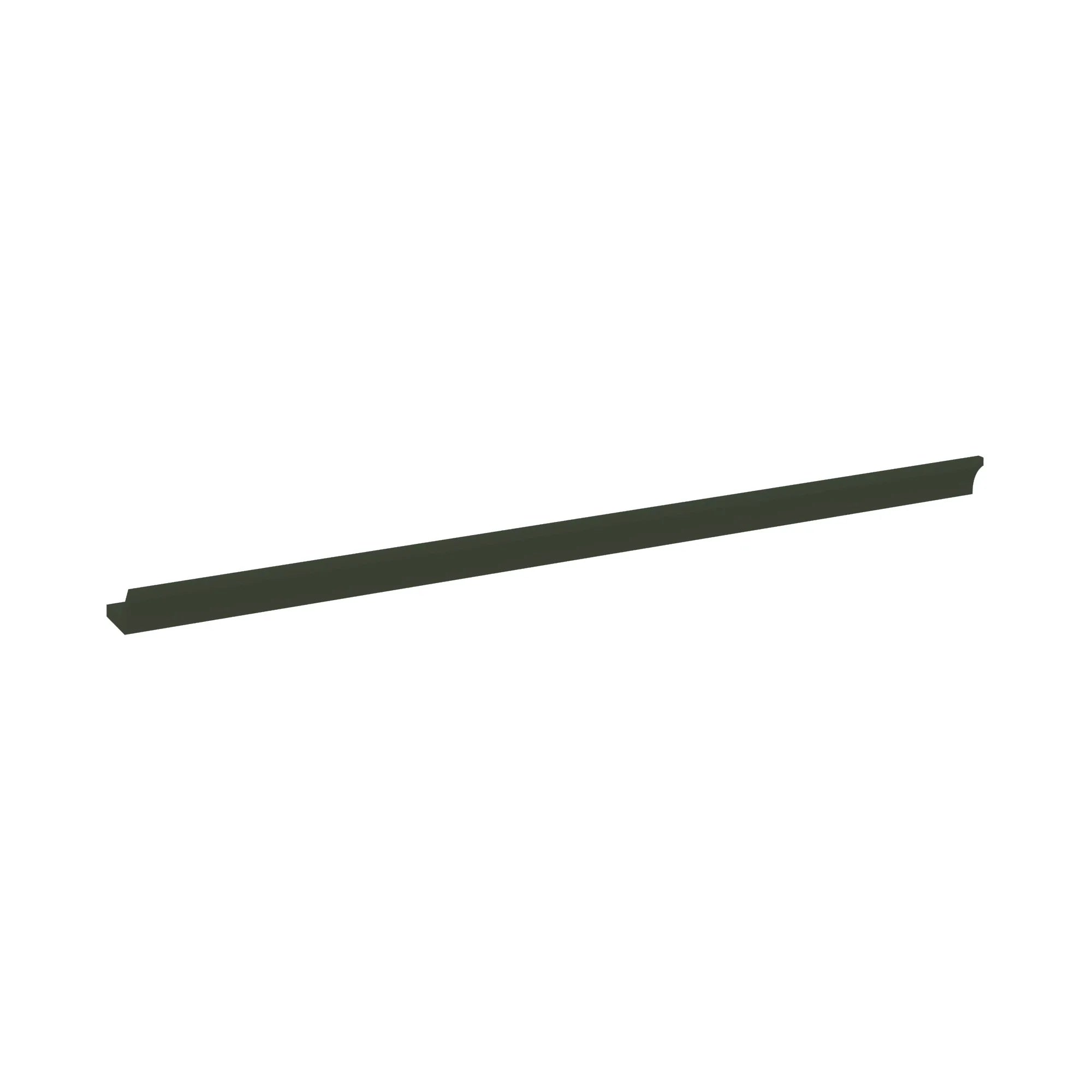 Modernform Cabinet Slim Sage Green 96" W X 2 1/4" H X 3 3/4" D Shaker Crown Molding