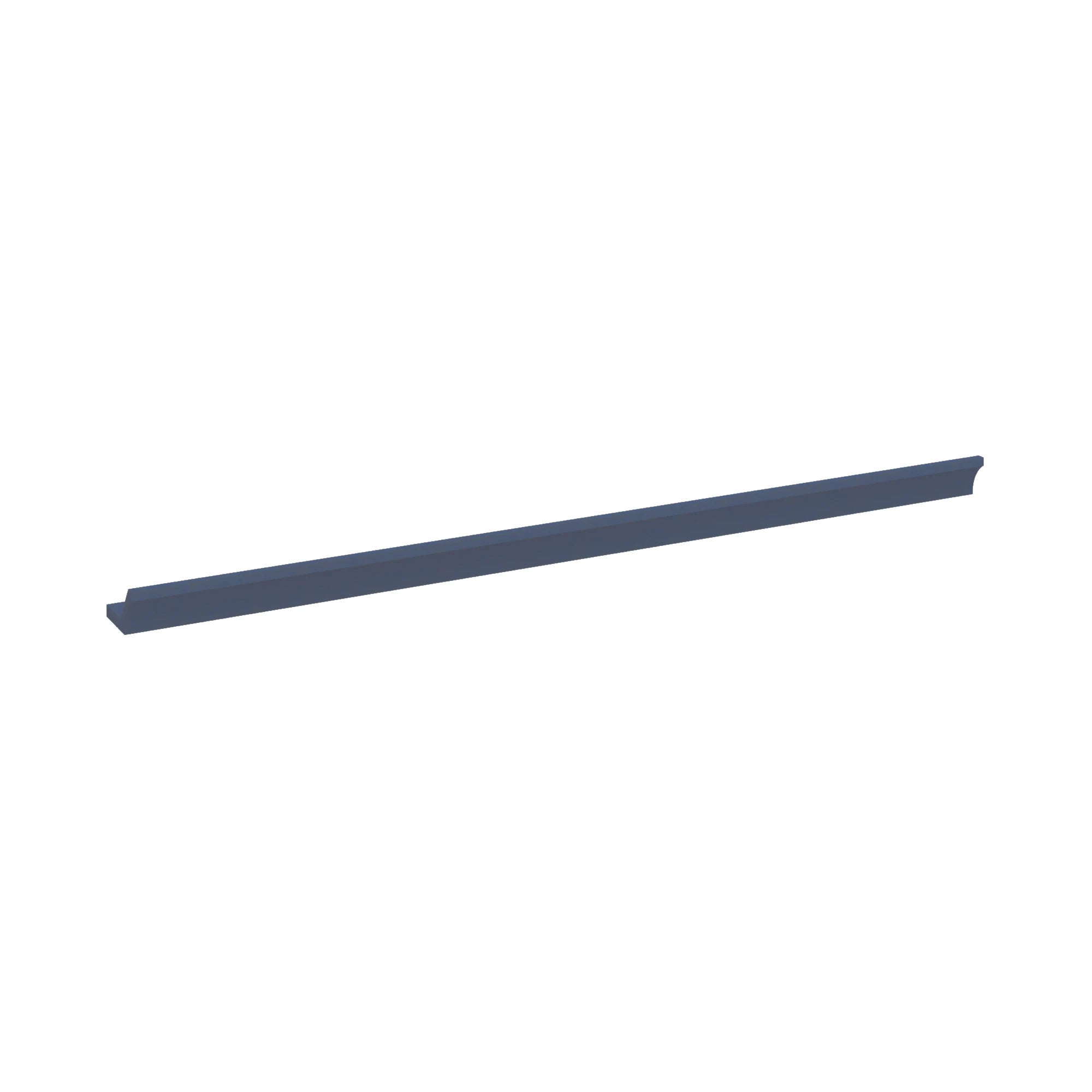 Modernform Cabinet Signature Blue 96" W X 2 1/4" H X 3 3/4" D Shaker Crown Molding