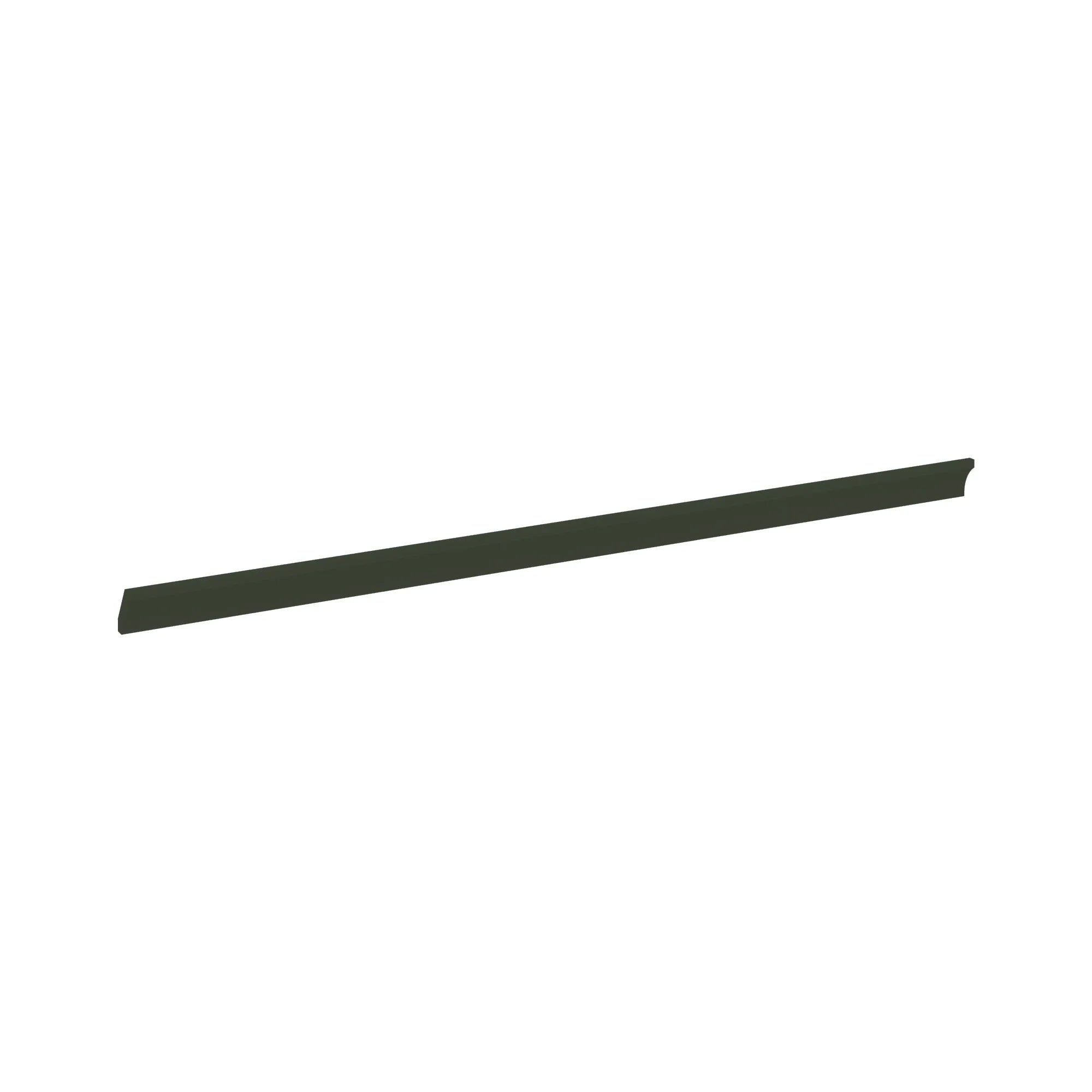 Modernform Cabinet Slim Sage Green 96" W X 2 1/4" H X 2 1/4" D Shaker Crown Molding