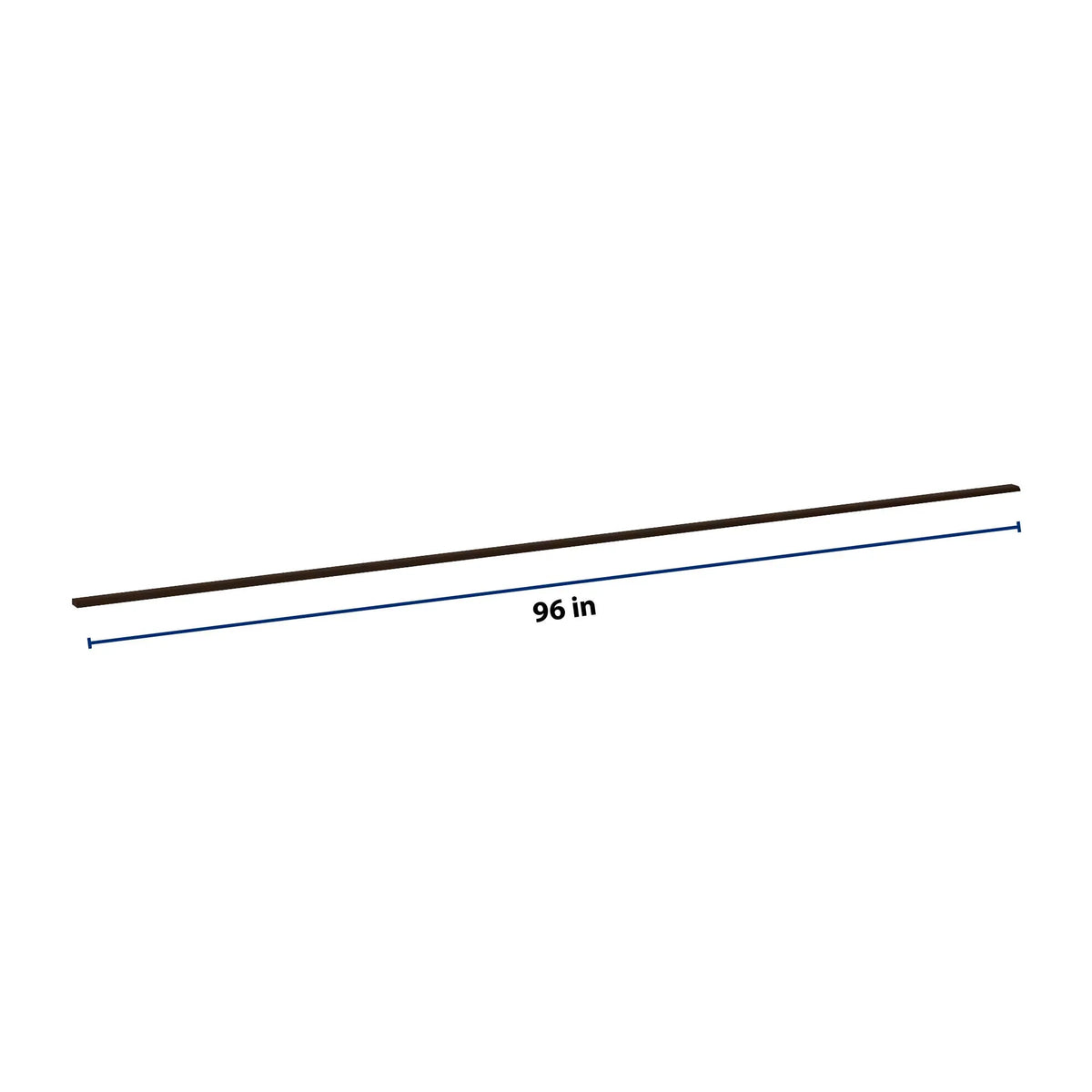 CNC Luxor 5-Piece Espresso 96"W X 1/4" H Scribe Molding