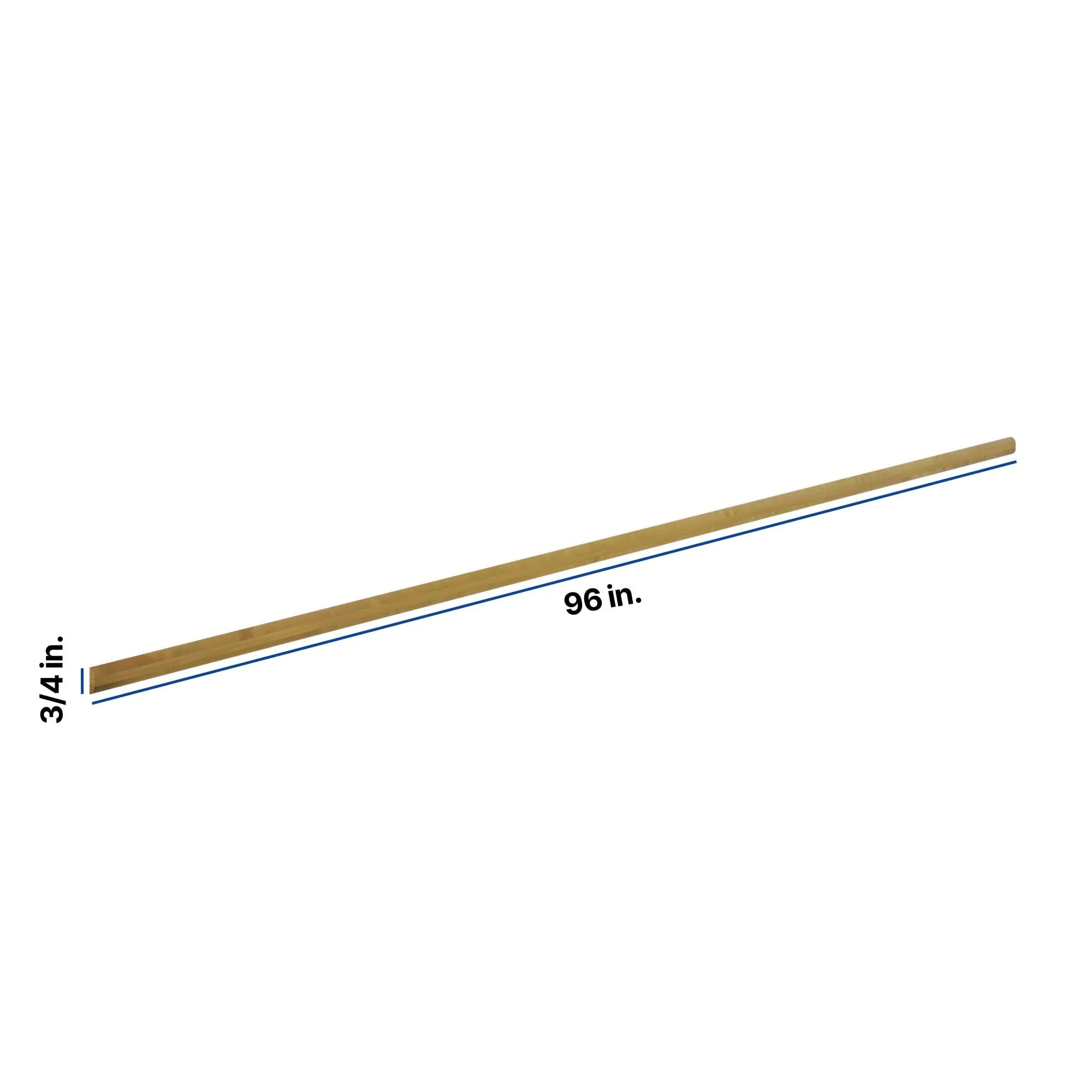 Modernform Cabinet Natural Shaker 96" W X 3/4" H X 1/4" D Bottom Batten Molding