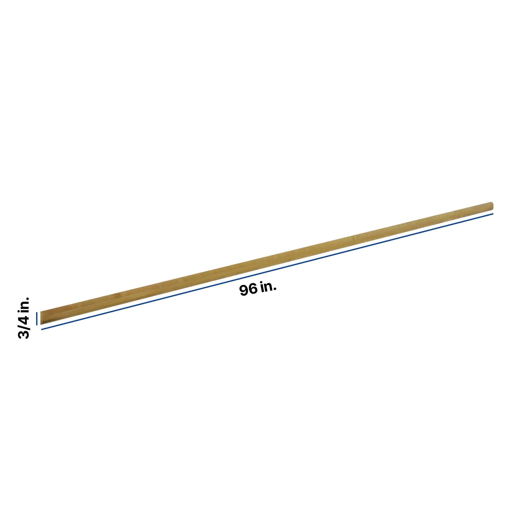 Modernform Cabinet Natural Shaker 96" W X 3/4" H X 1/4" D Batten Molding