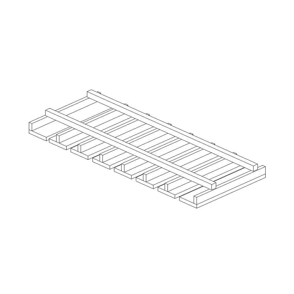 Cubitac Imperial Montclair Cashmere 30"W Stem Glass Rack