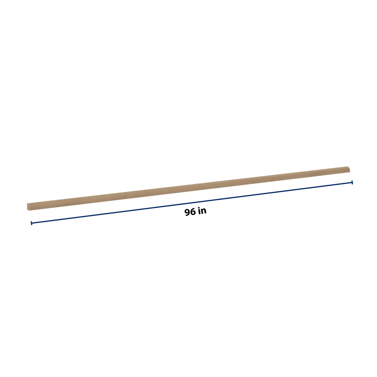 CNC Luxor 5-Piece Harvest 96"W X 3/4" H Shoe Molding