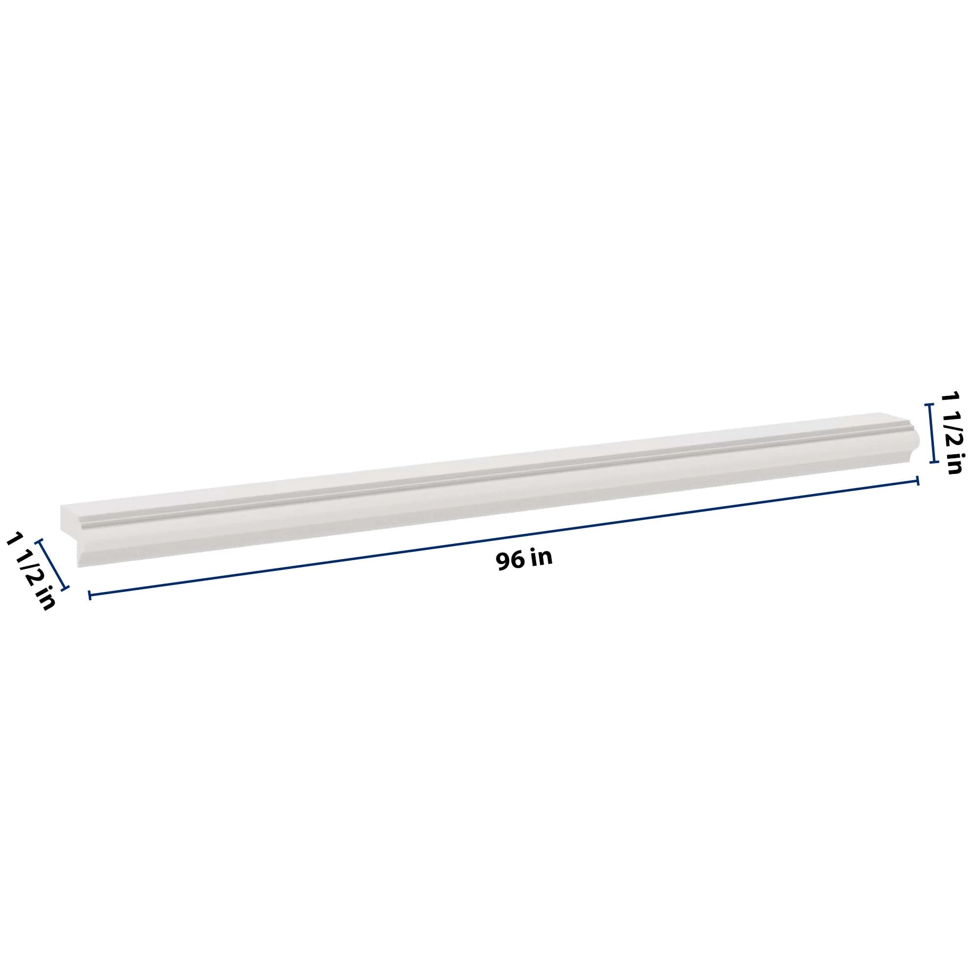 J&K Pure B5 96" W Light Rail Molding