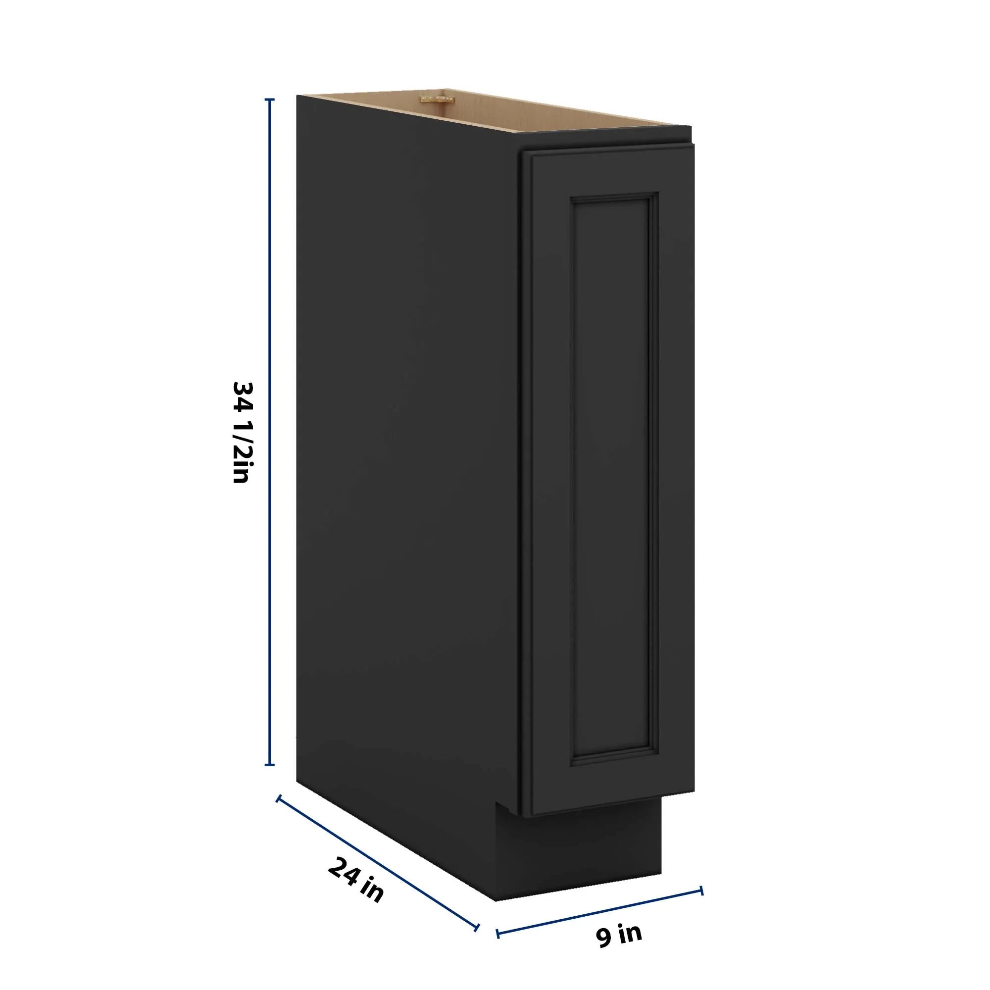 J&K Charcoal E2 Spice Pull-Out Base - 09" W