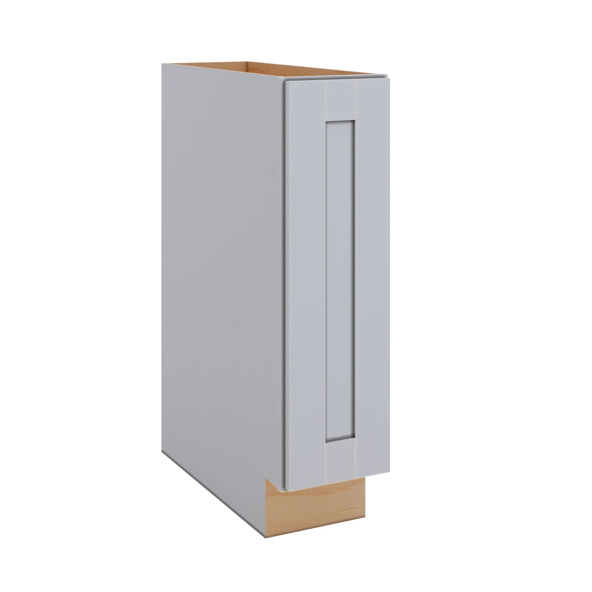 Modernform Cabinet Grey Shaker 09" W X 34 1/2" H X 24" D Base w/Spice Rack