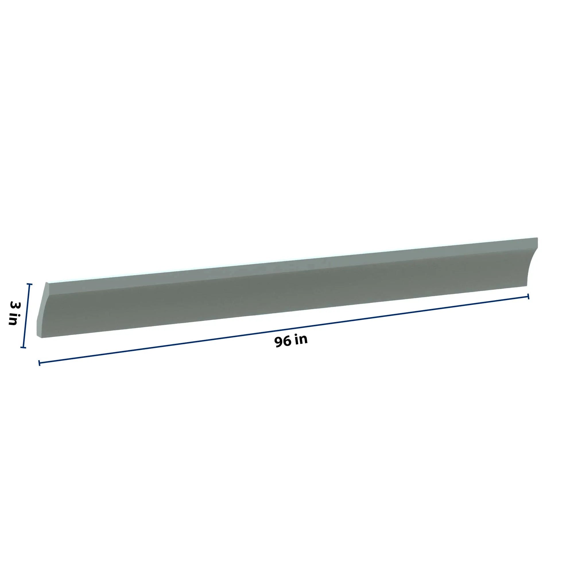 J&K Sage E3 96" W 10 4-1/4 Cove Molding