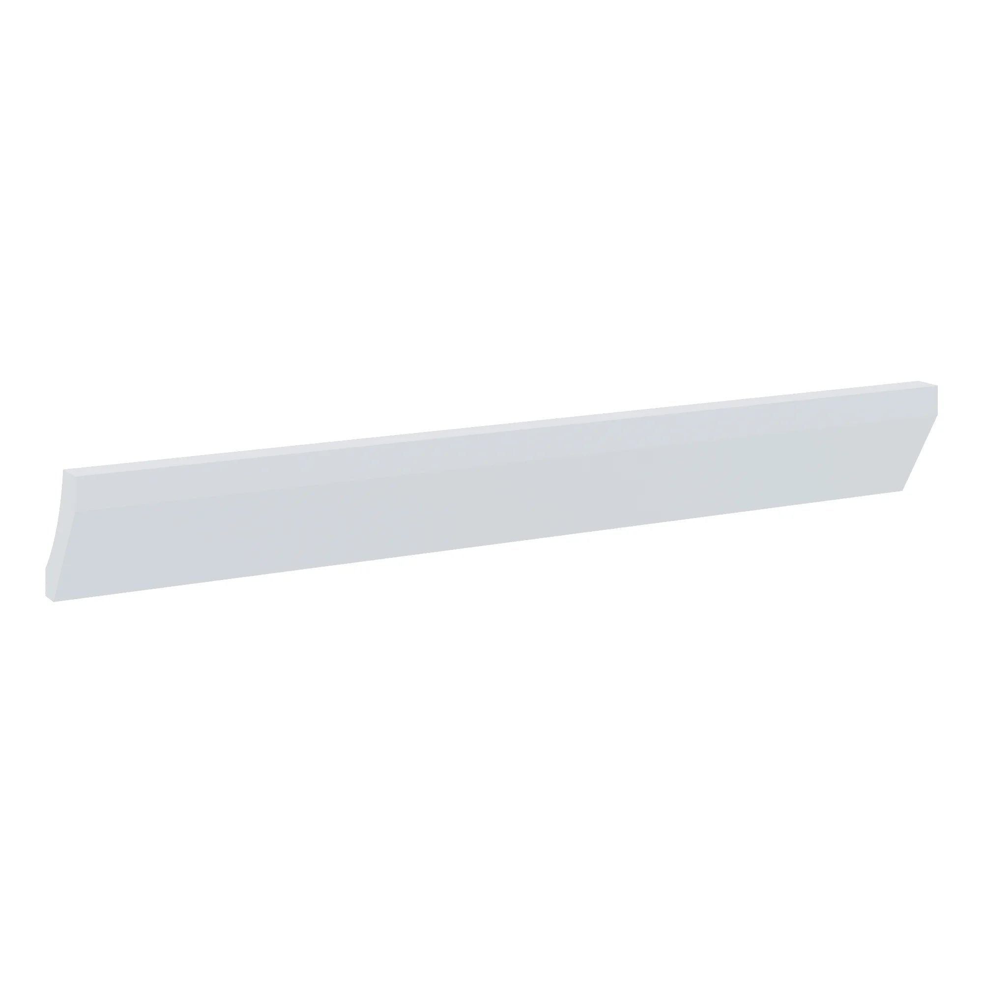 J&K White Shaker S8 96" W Large Cove Molding
