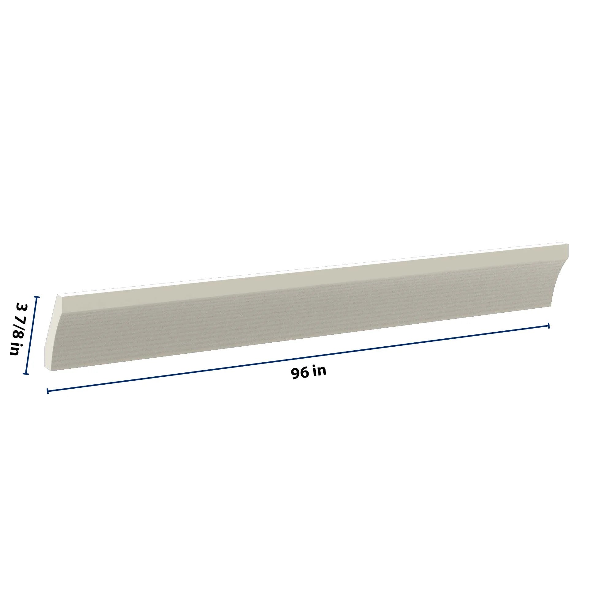 J&K Pebble B6 96" W Large Cove Molding