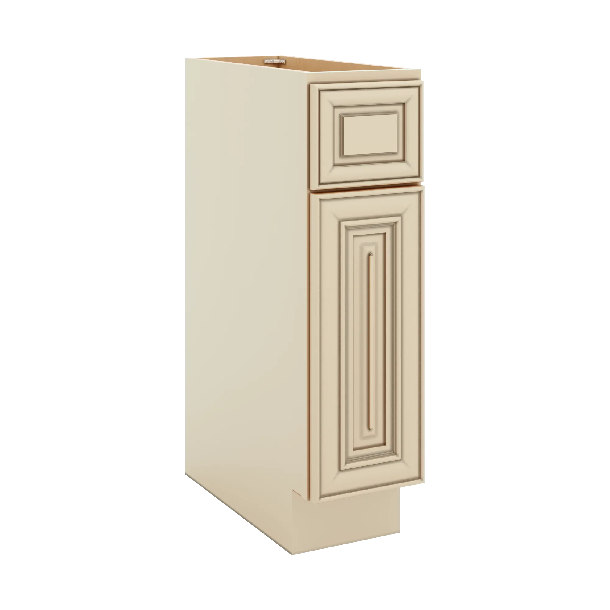 J&K Creme Glazed A7 Vanity Base Door/Drawer 09" W x 33" H x 21" D