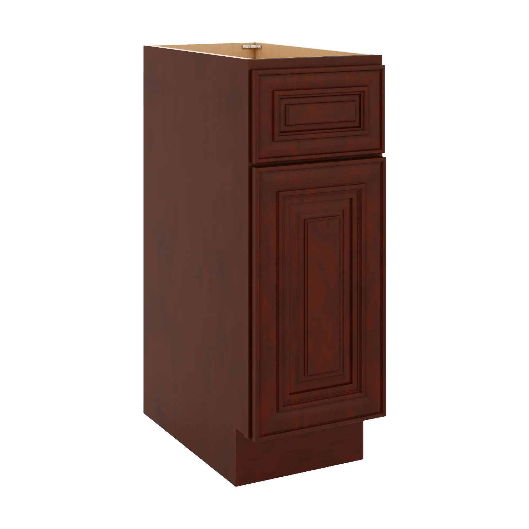 J&K Mahogany J5 Vanity Base Door/Drawer 12" W x 33" H x 21" D