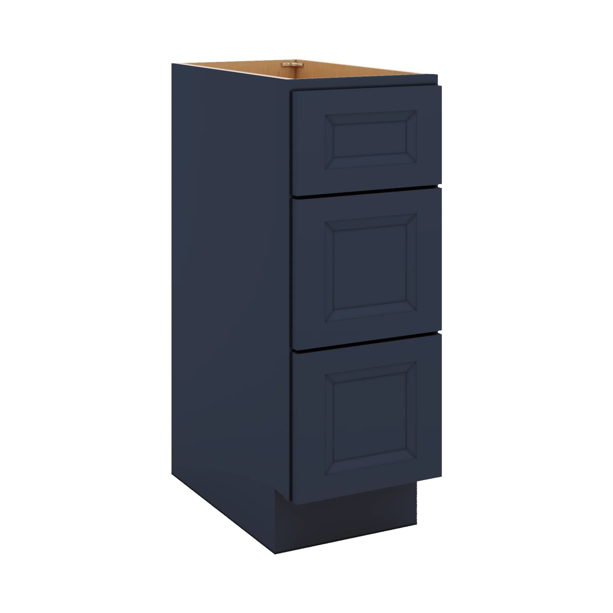 J&K Naval B7 Vanity 3 Drawer Base 12" W x 33" H x 21" D