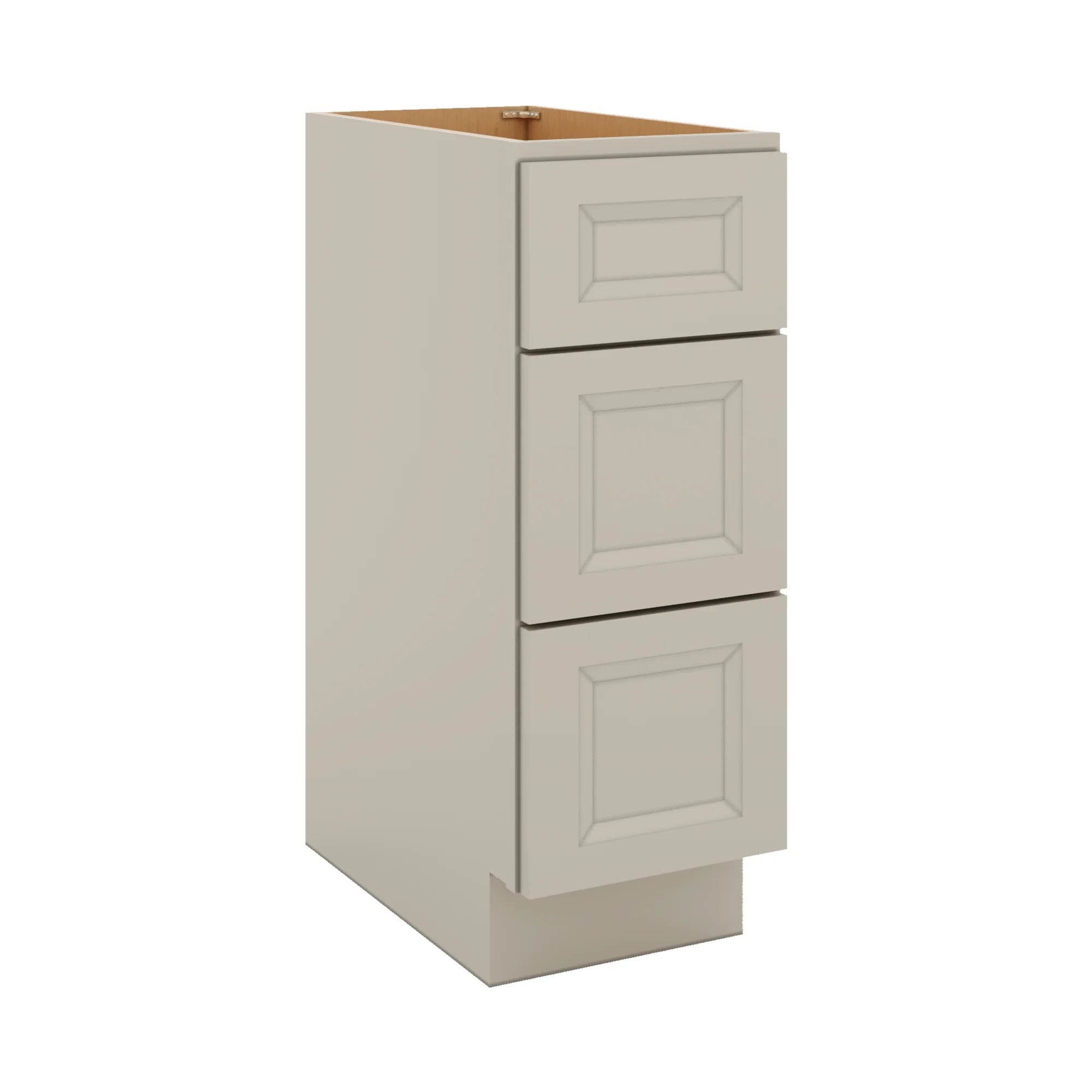 J&K Pebble B6 Vanity 3 Drawer Base 12" W x 33" H x 21" D