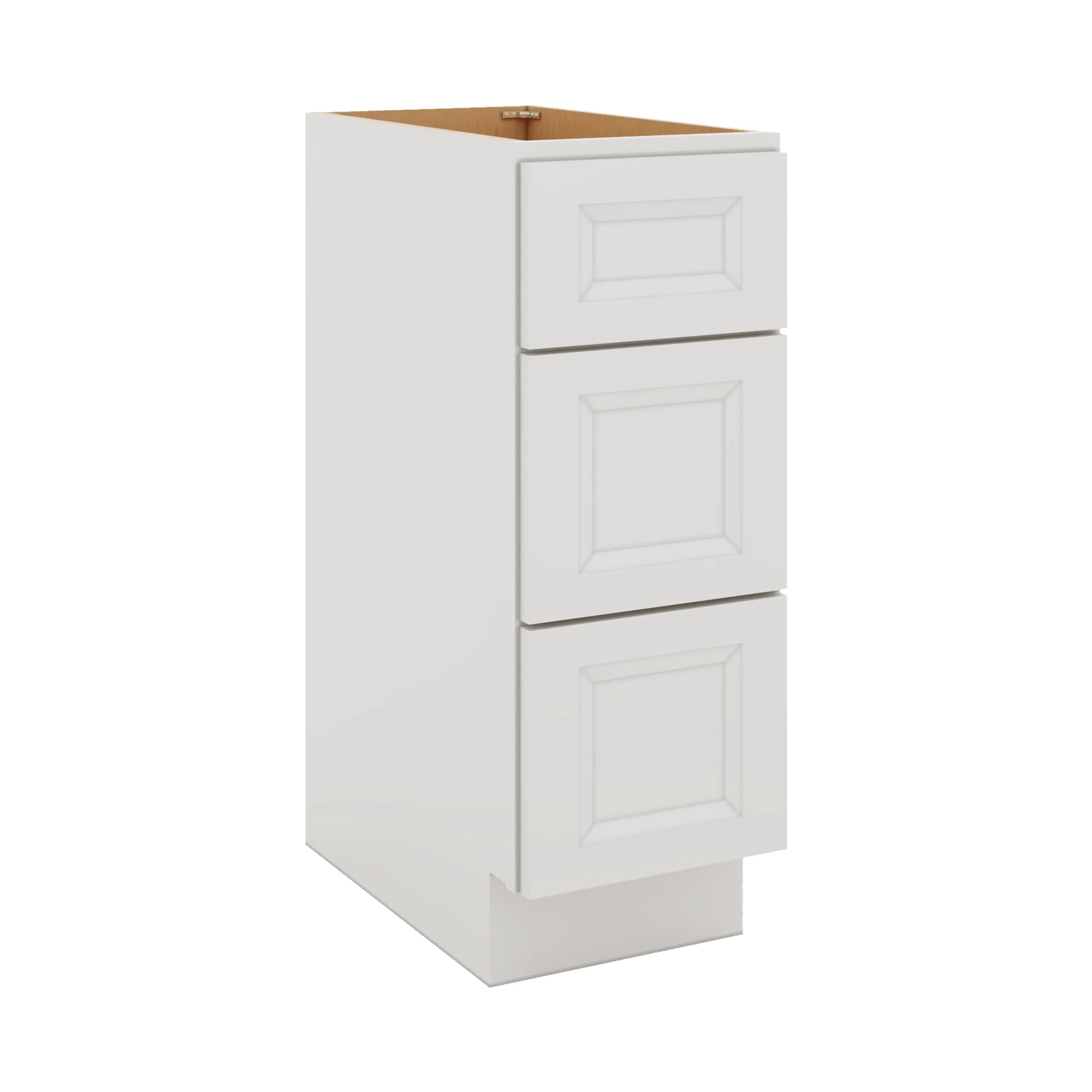 J&K Pure B5 Vanity 3 Drawer Base 12" W x 33" H x 21" D