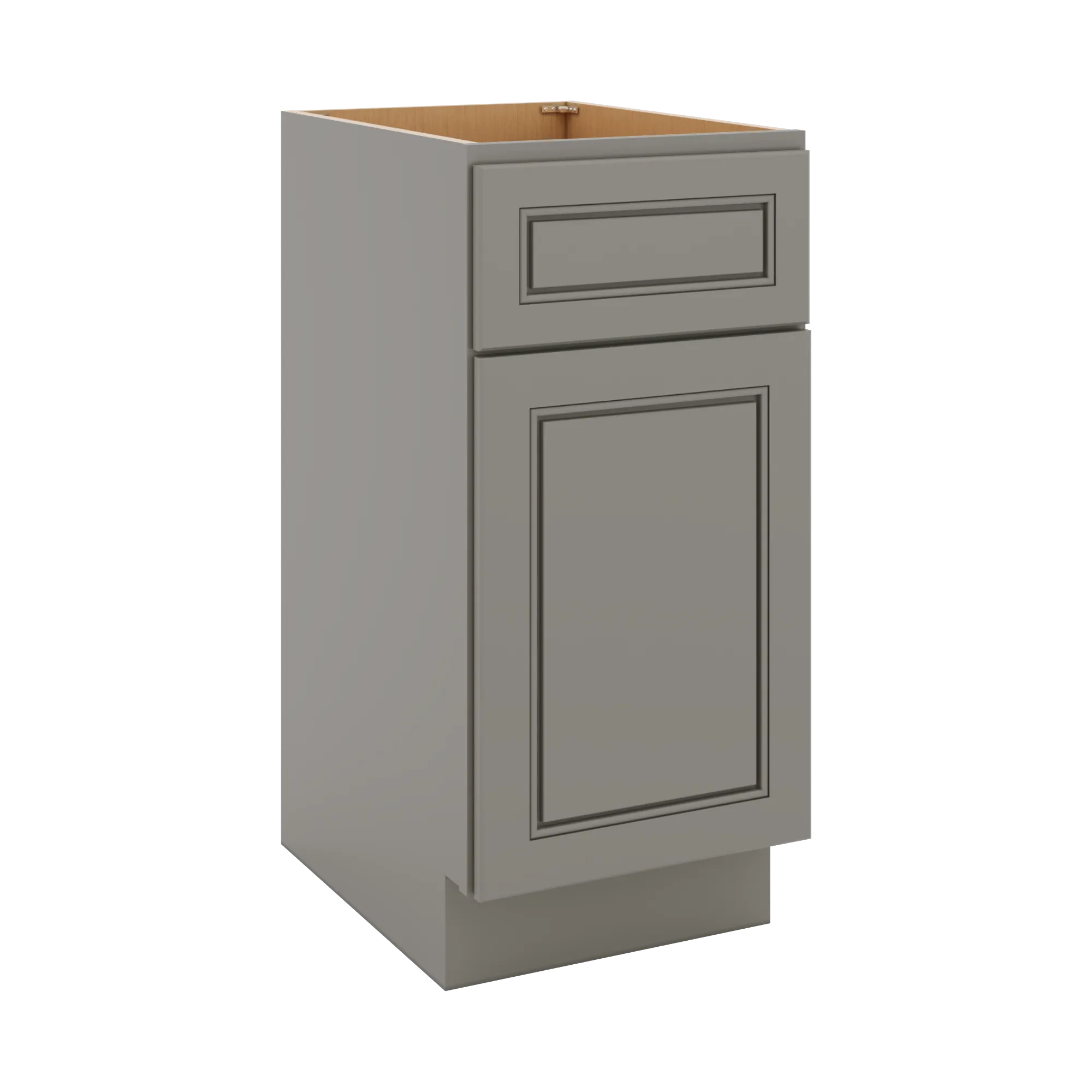 J&K Greige K3 Vanity Base Door/Drawer 15" W x 33" H x 21" D