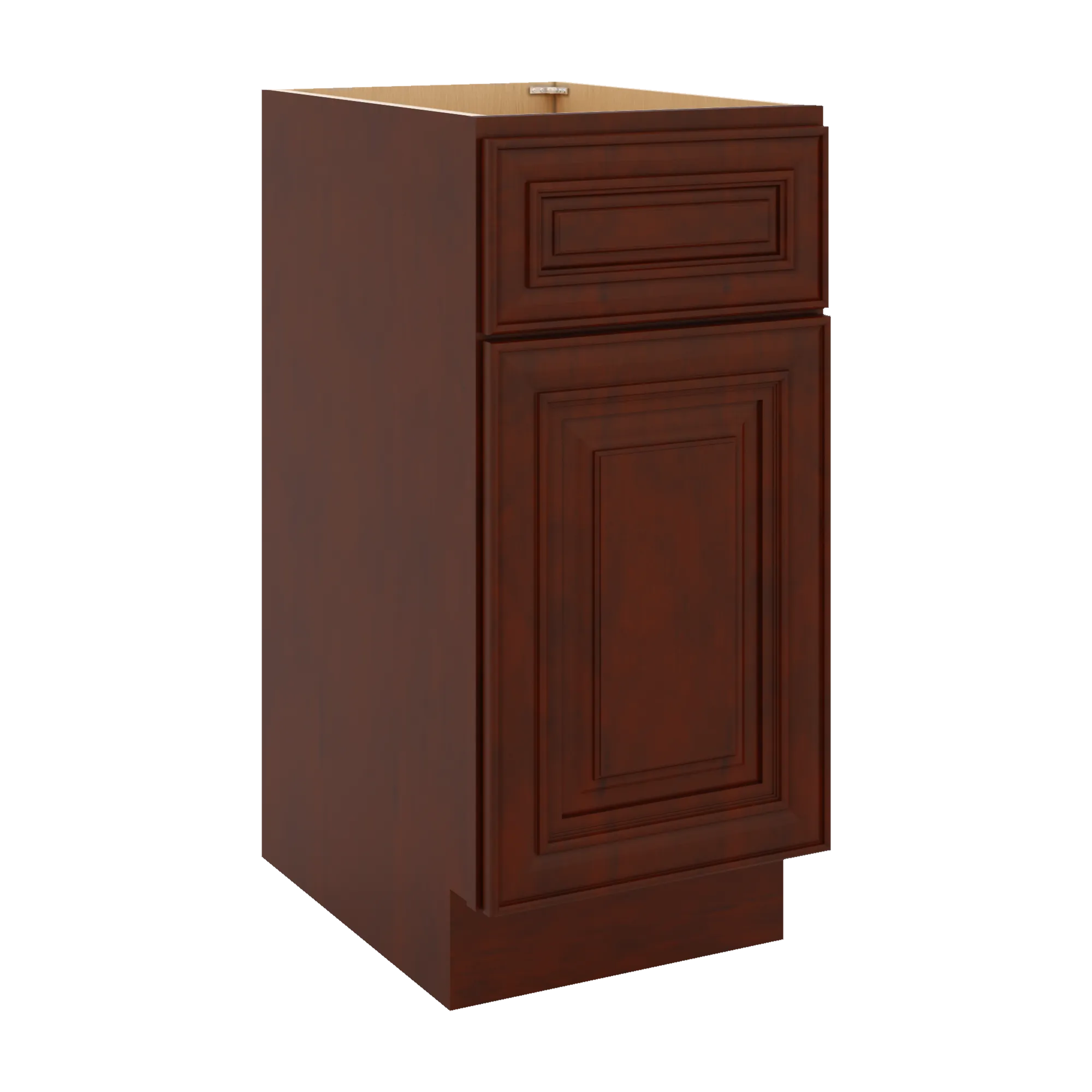 J&K Mahogany J5 Vanity Base Door/Drawer 15" W x 33" H x 21" D