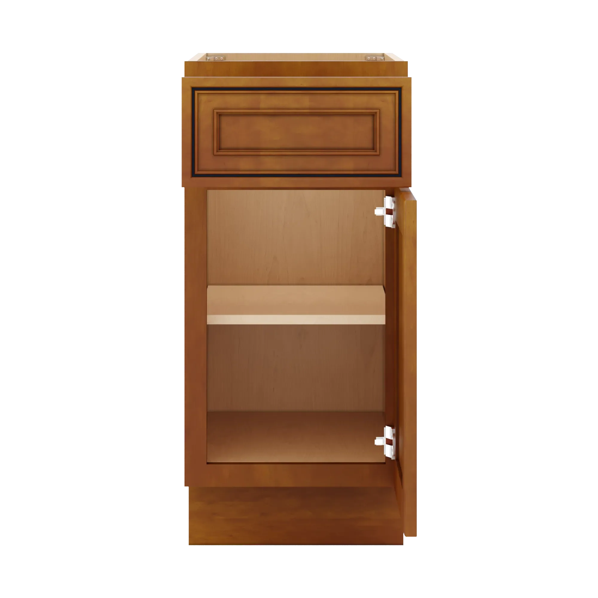 j k mocha glazed k10 vanity base door drawer 15 w x 33 h x 21 d