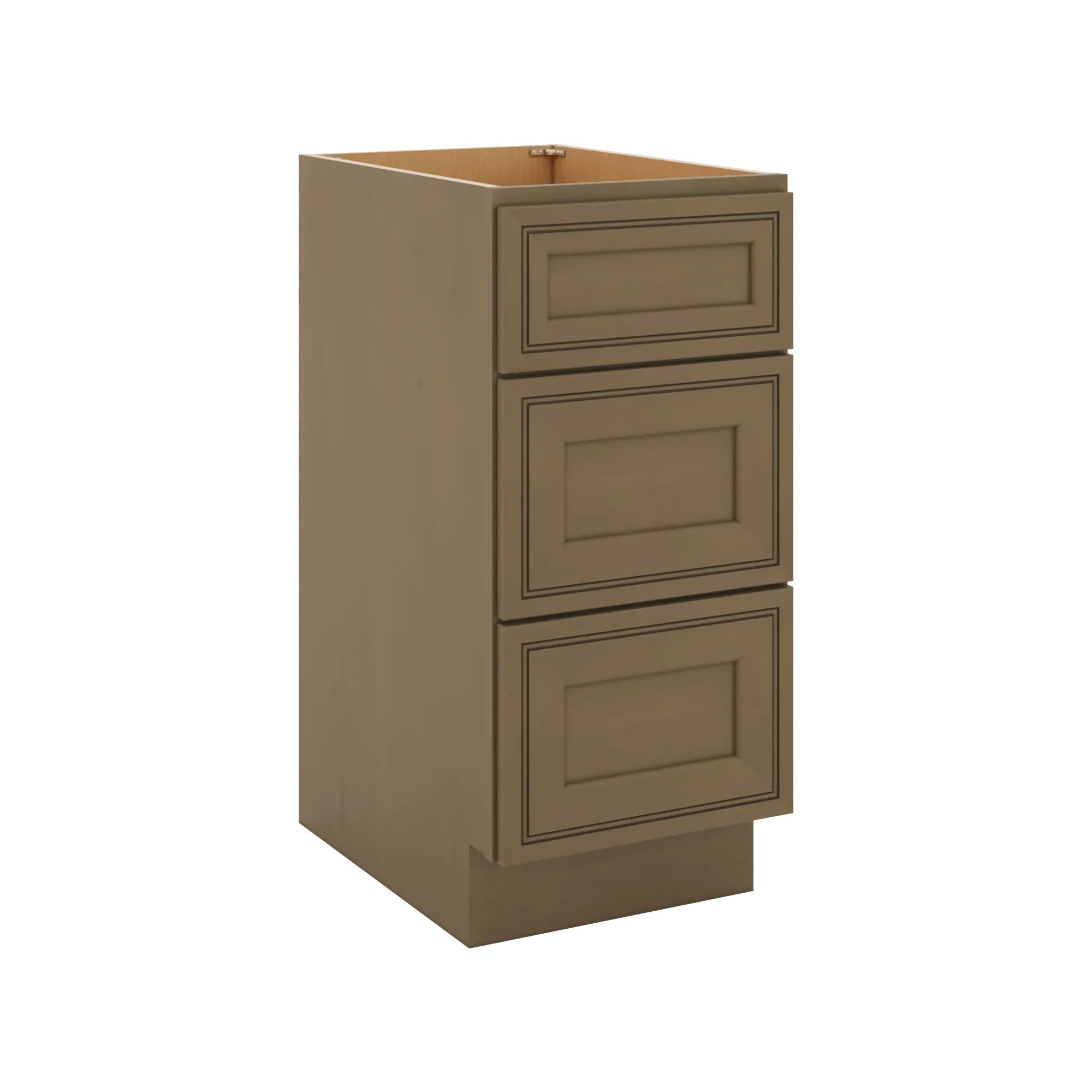 J&K Hazel H8 Vanity 3 Drawer Base 15" W x 33" H x 21" D