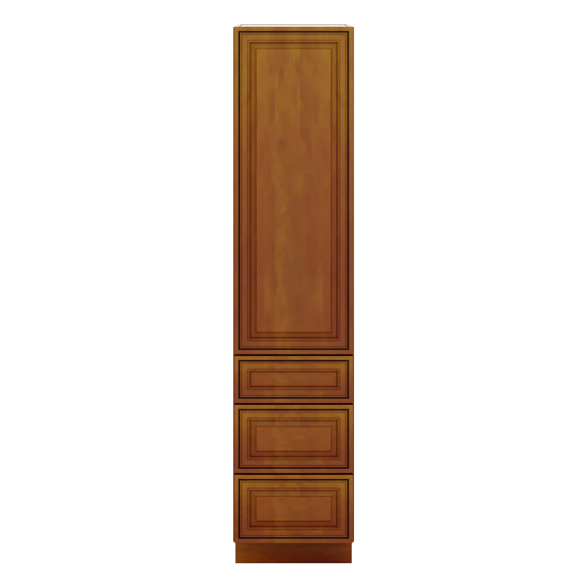 j k mocha glazed k10 vanity linen with bottom drawers 18 w x 81 h x 24 d