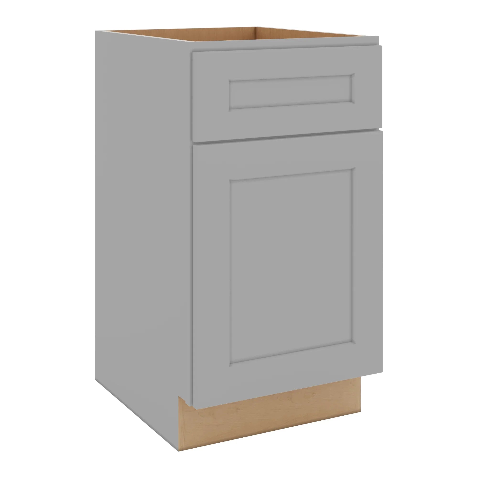 J&K Castle Grey S5 Vanity Base Door/Drawer 18" W x 33" H x 21" D