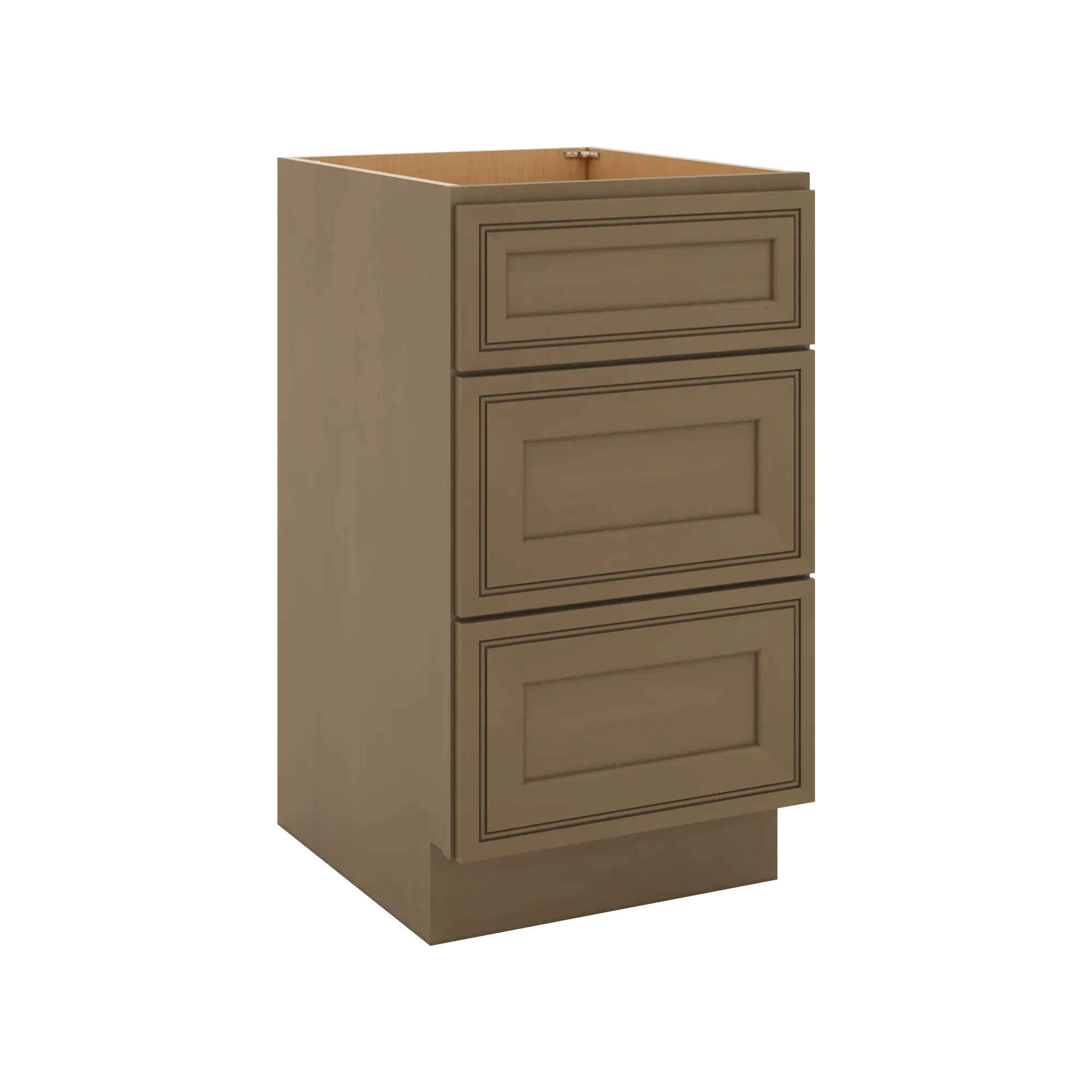 J&K Hazel H8 Vanity 3 Drawer Base 18" W x 33" H x 21" D