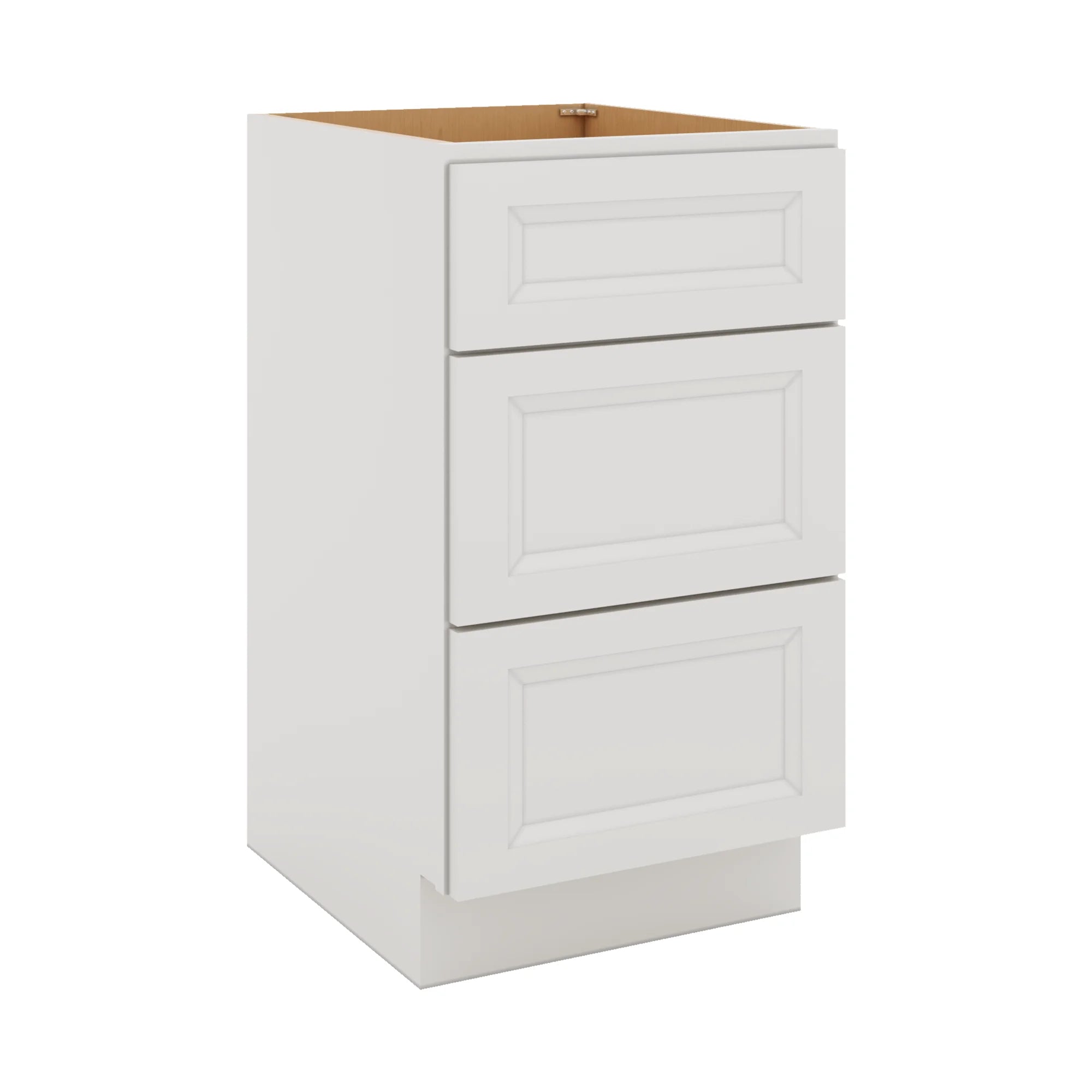 J&K Pure B5 Vanity 3 Drawer Base 18" W x 33" H x 21" D