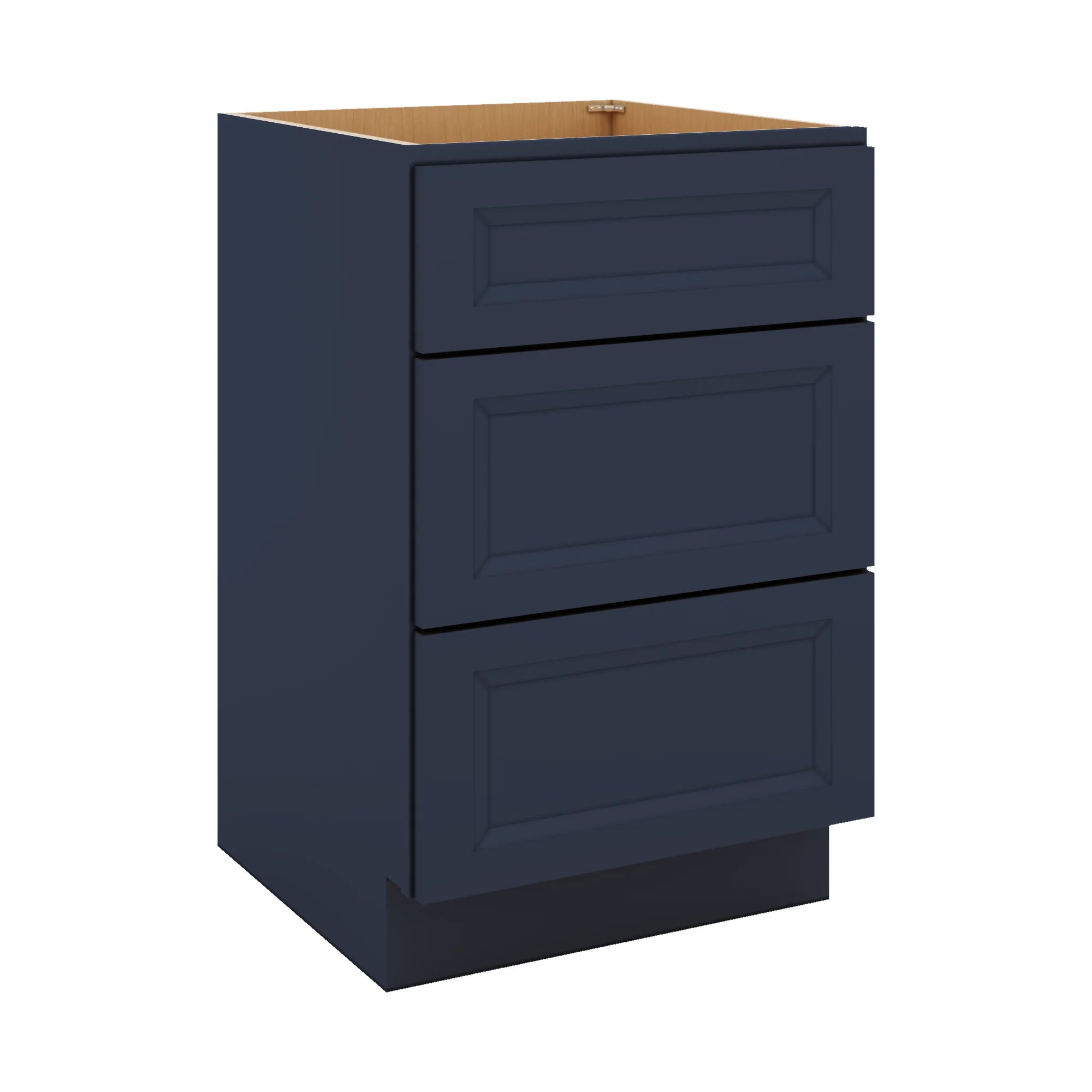 J&K Naval B7 Vanity 3 Drawer Base 21" W x 33" H x 21" D