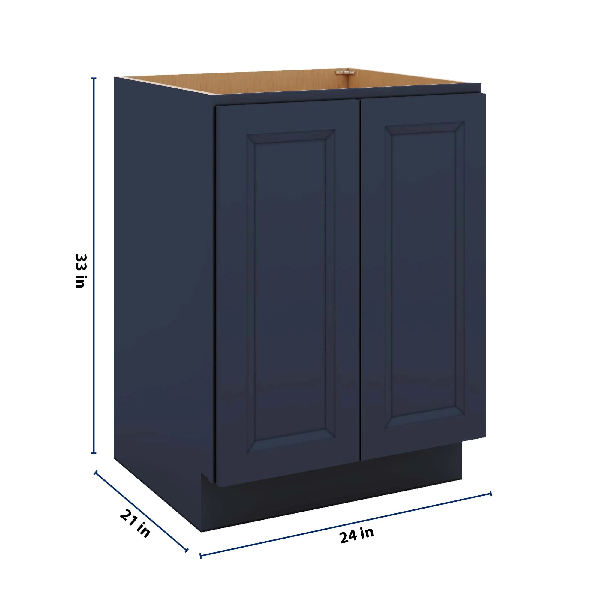 J&K Naval B7 Vanity Base FHD  24" W x 33" H x 21" D