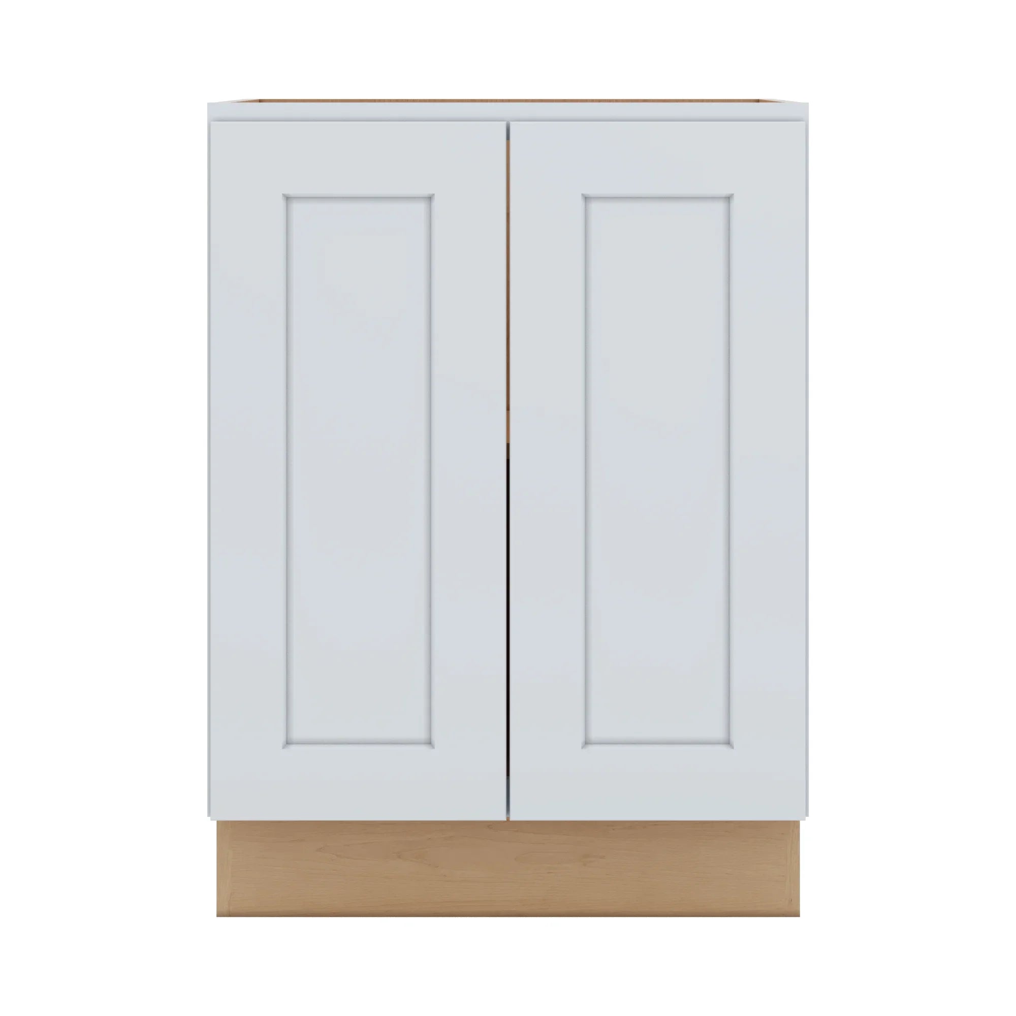J&K White Shaker S8 Vanity Base FHD  24" W x 33" H x 21" D