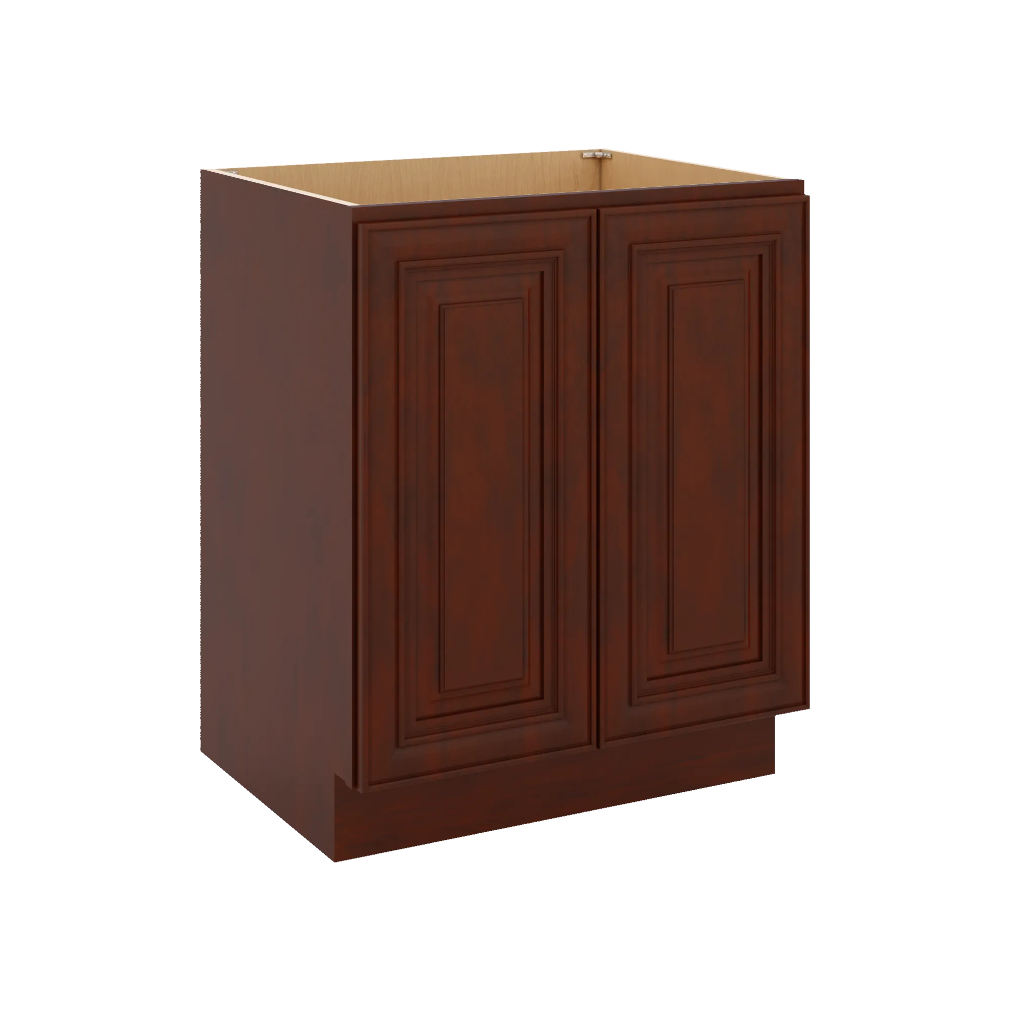 J&K Mahogany J5 Vanity Base FHD  27" W x 33" H x 21" D