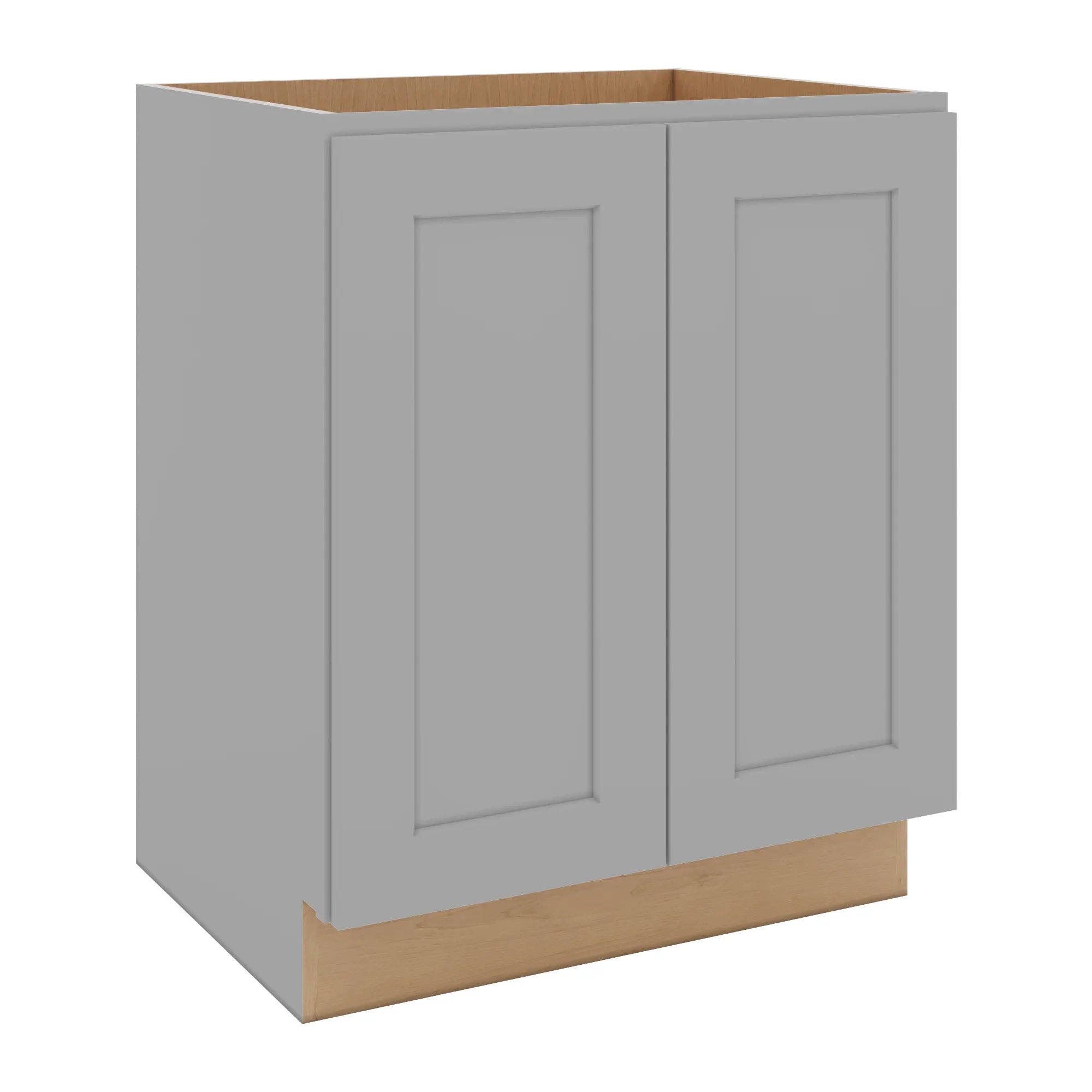 J&K Castle Grey S5 Vanity Base FHD  27" W x 33" H x 21" D