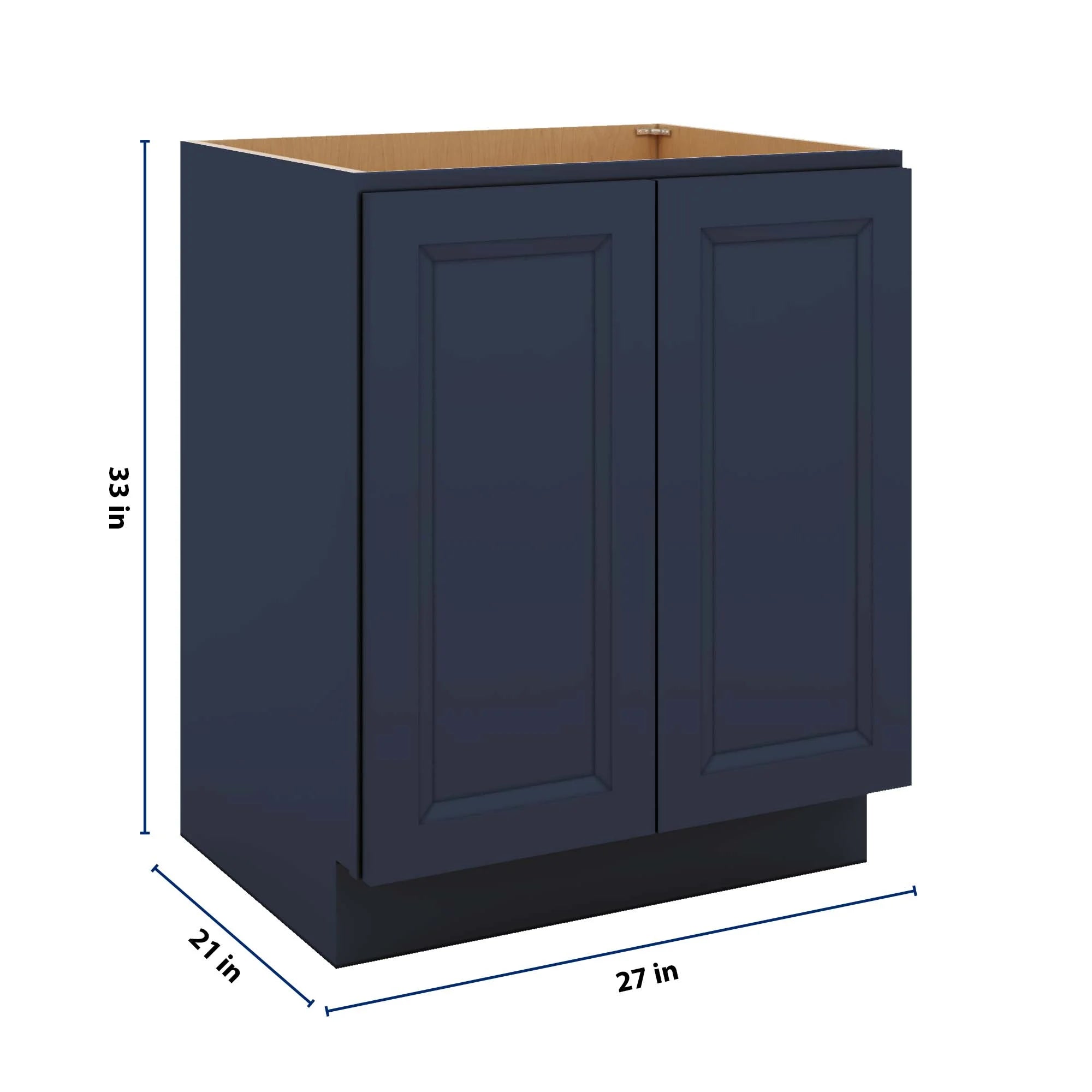 J&K Naval B7 Vanity Base FHD  27" W x 33" H x 21" D