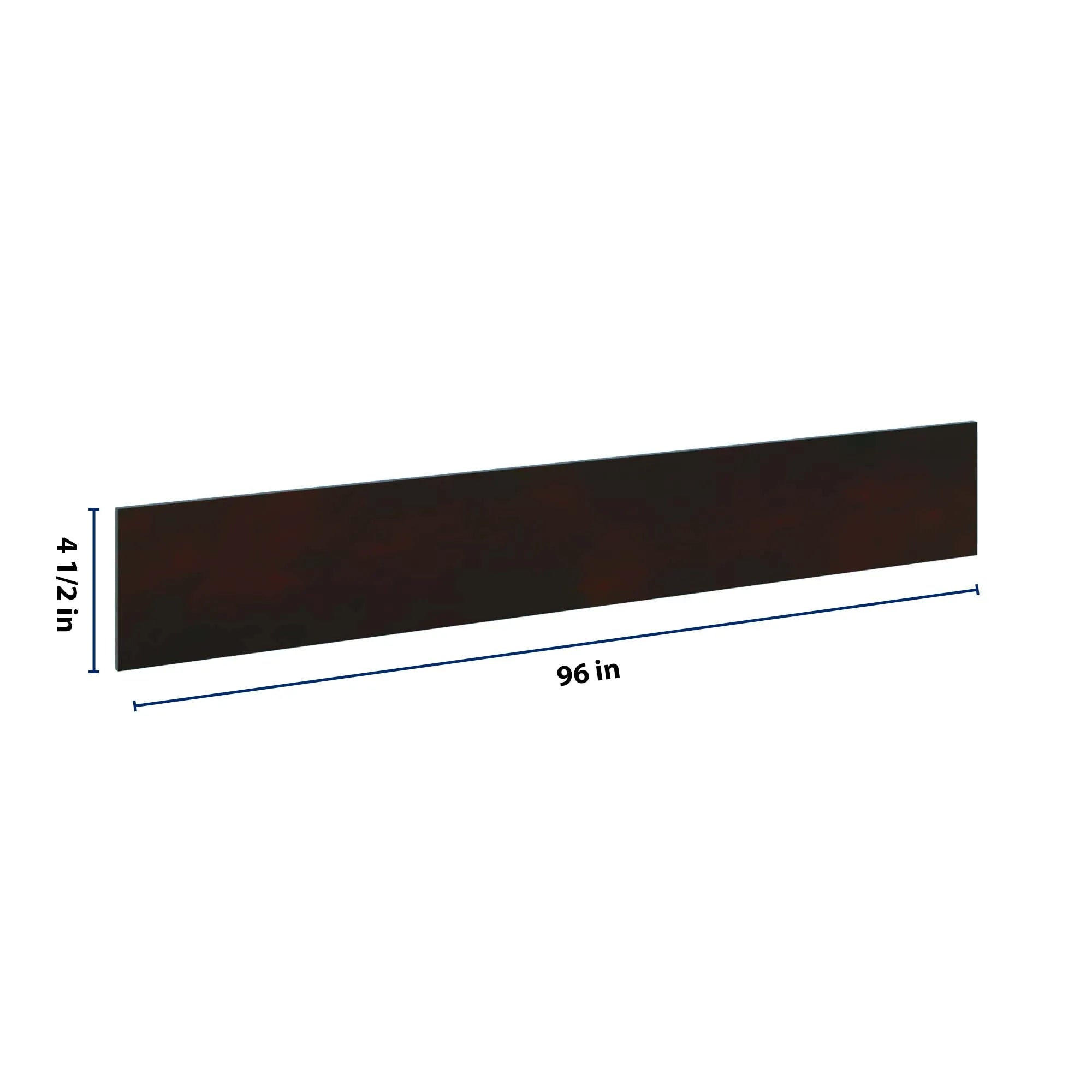 J&K Espresso K8 96" W Toe Kick