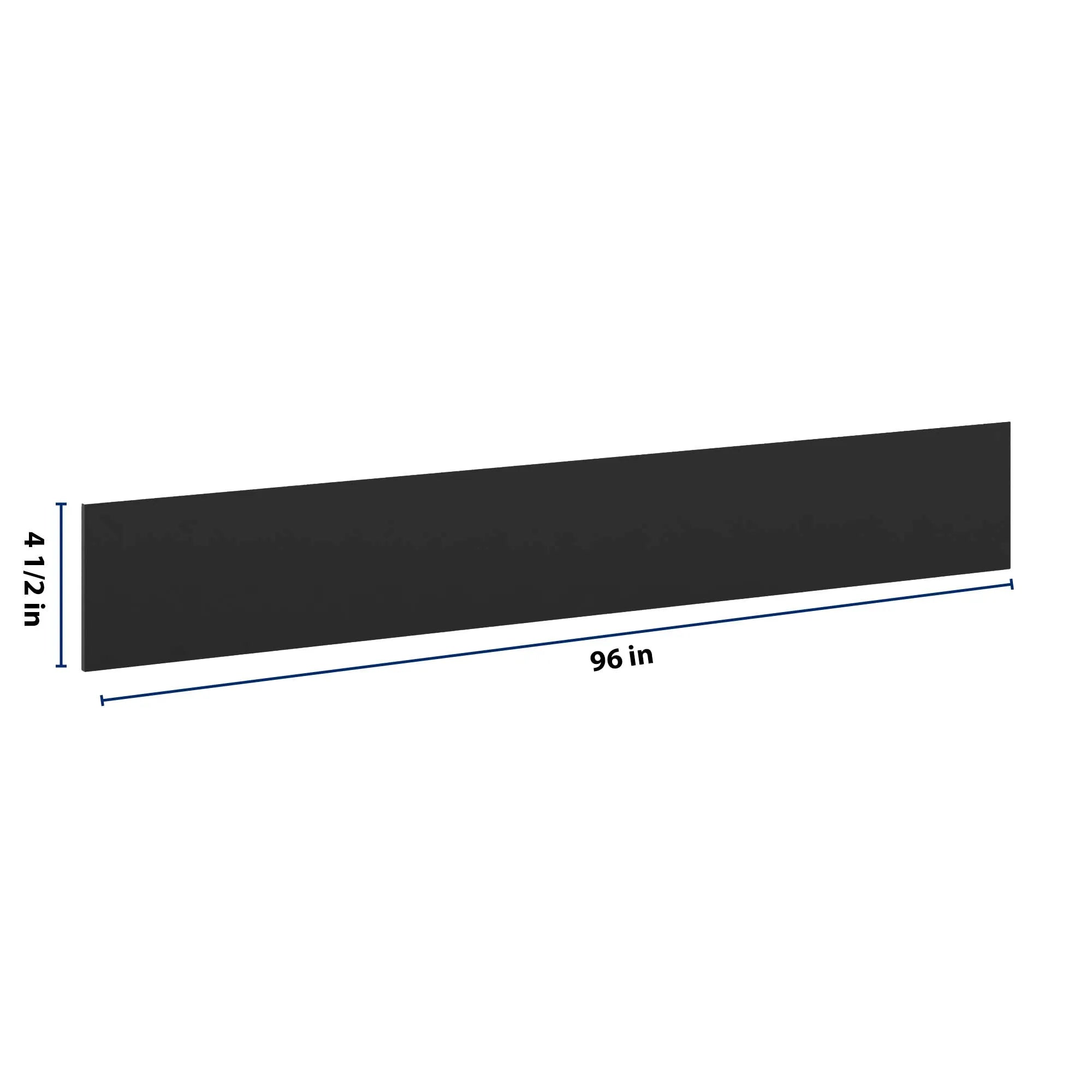 J&K Charcoal E2 96" W Toe Kick