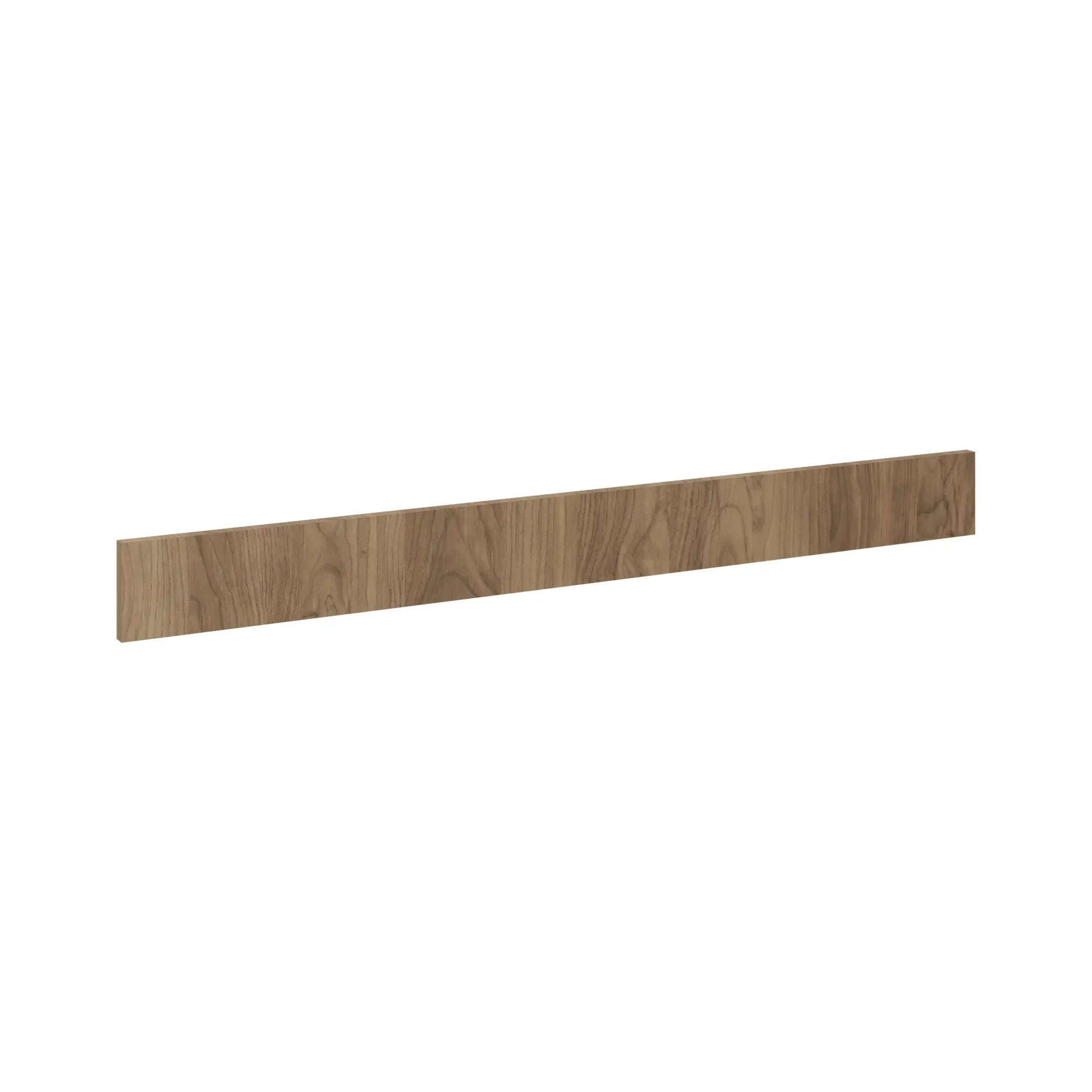 Modernform Cabinet Walnut 96" W X 4" H X 1/4" D Toekick