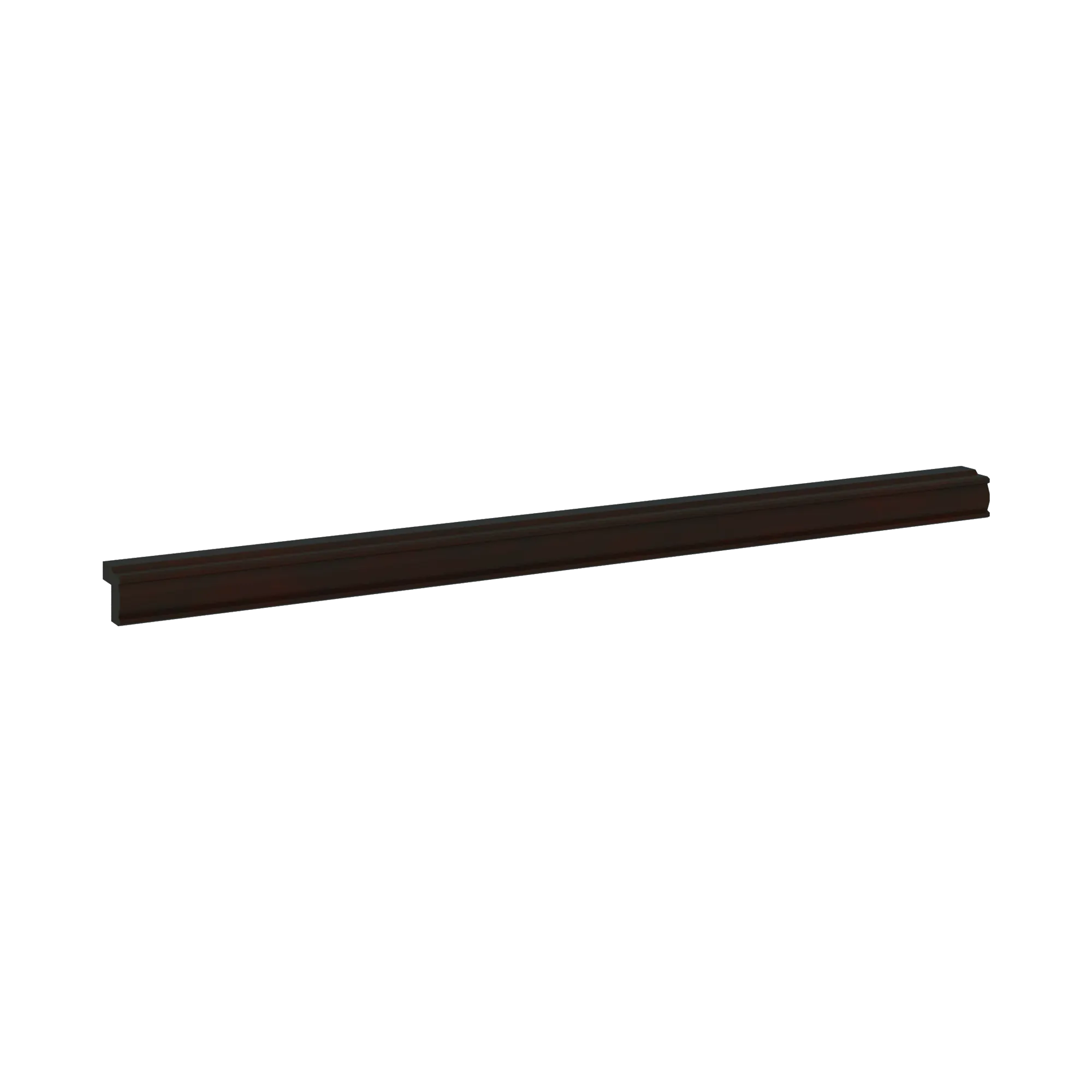 J&K Espresso K8 96" W Traditional Light Rail Molding