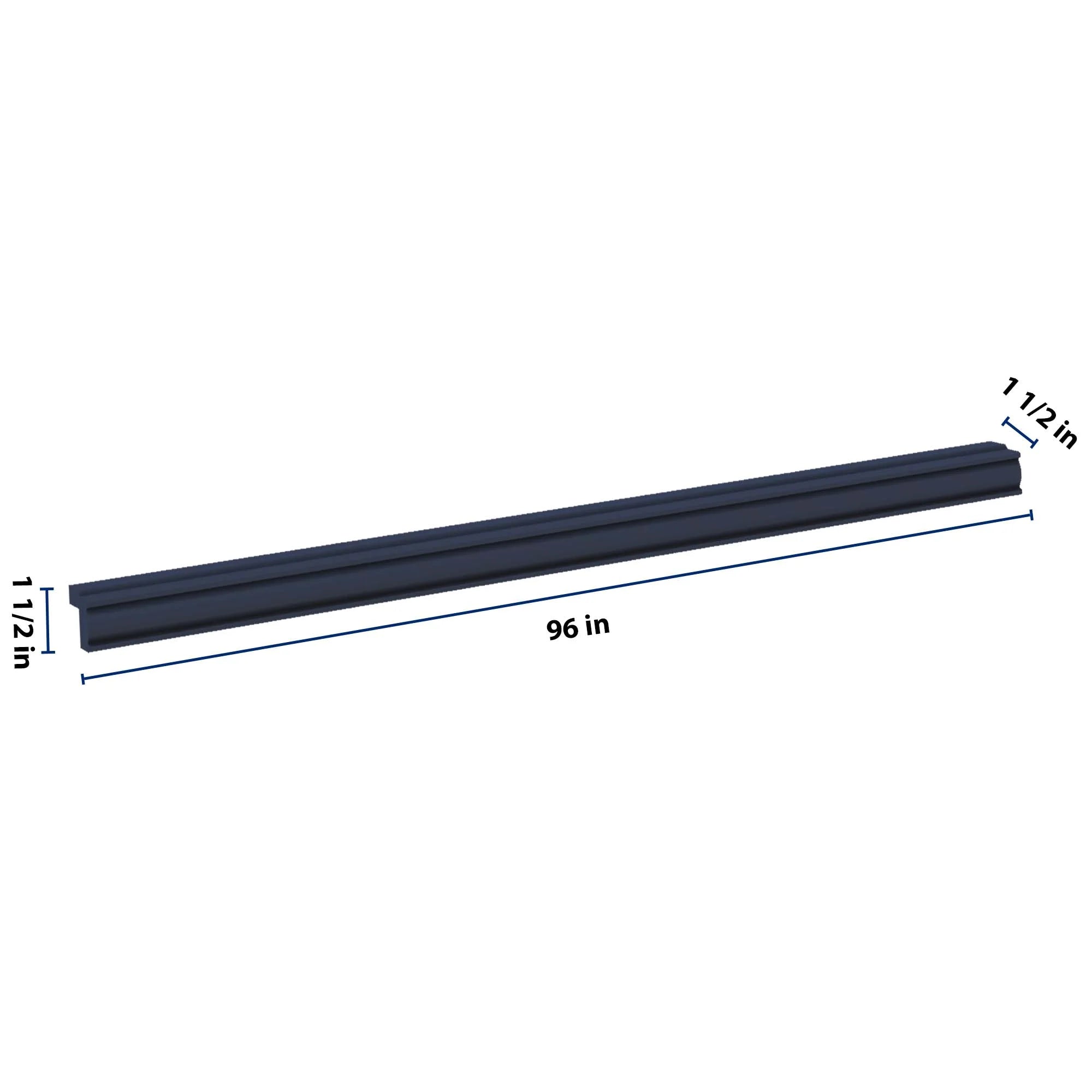 J&K Naval B7 96" W Traditional Light Rail Molding
