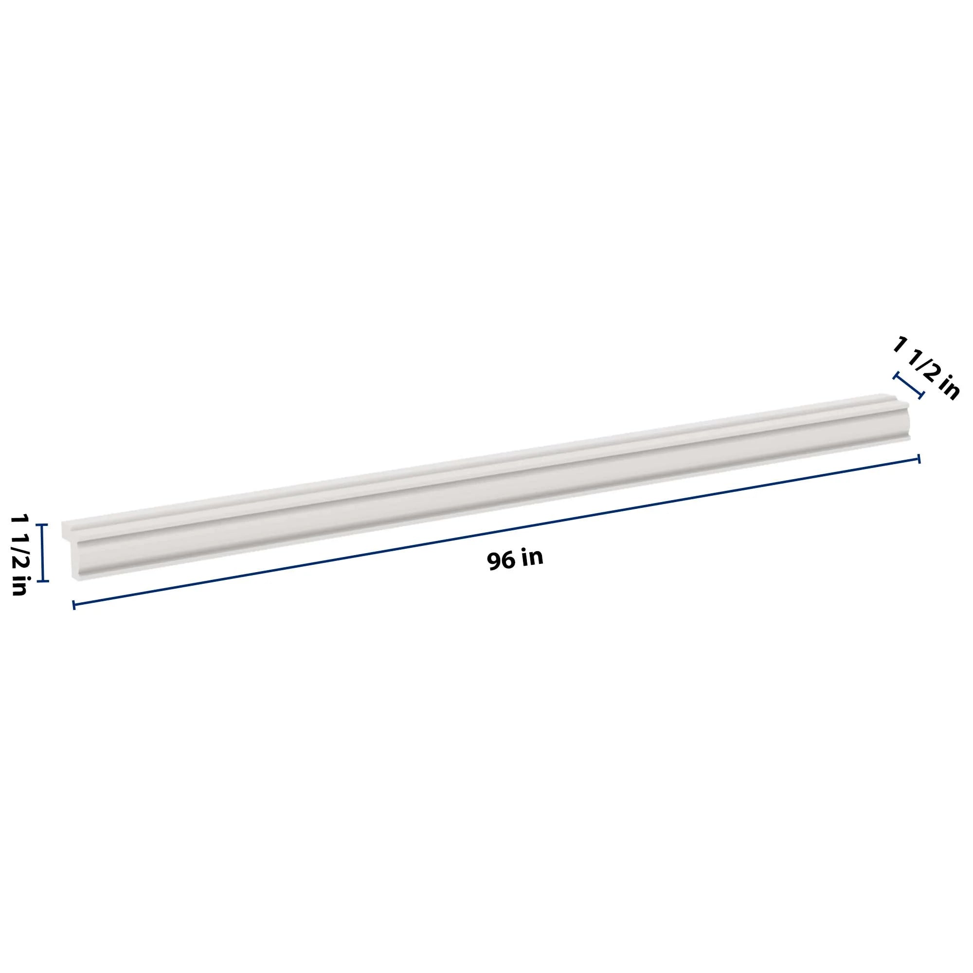 J&K Pure B5 96" W Traditional Light Rail Molding