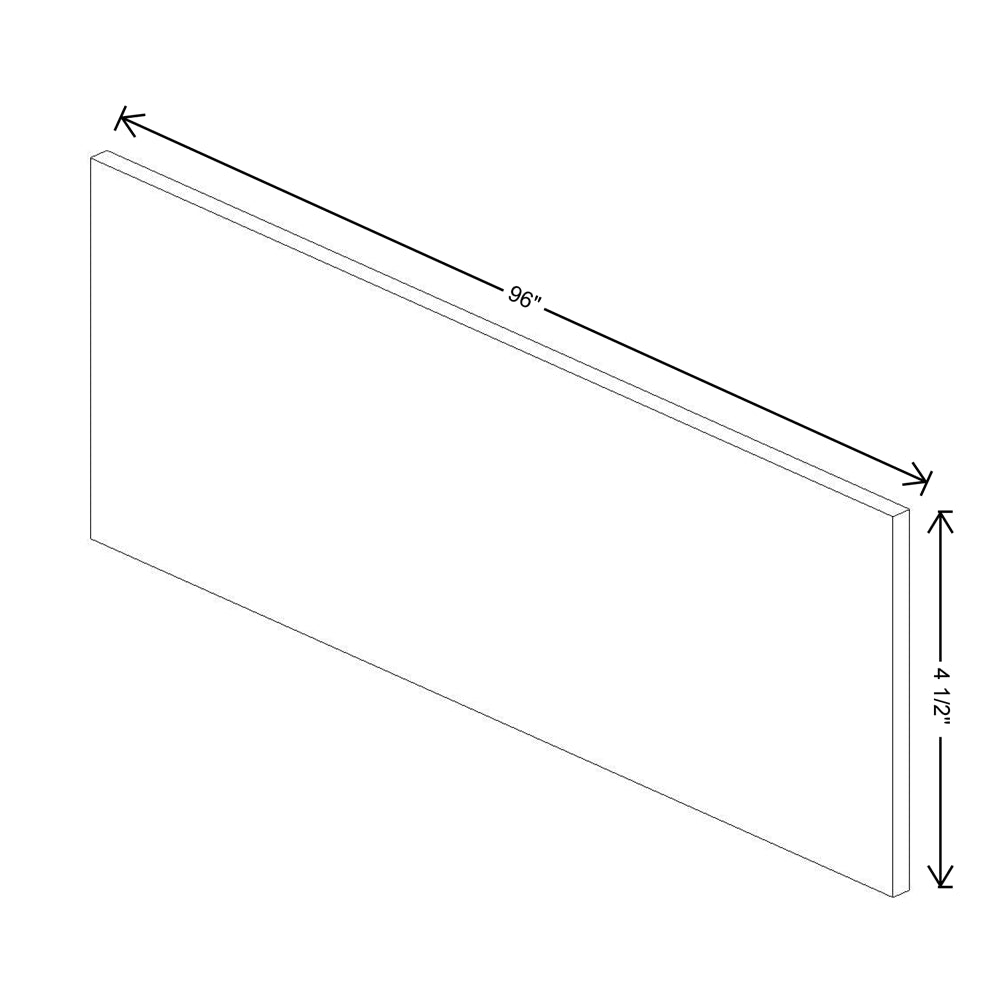 Wolf Classic Hanover Grey Stain 4-1/2"H Toekick 96"W