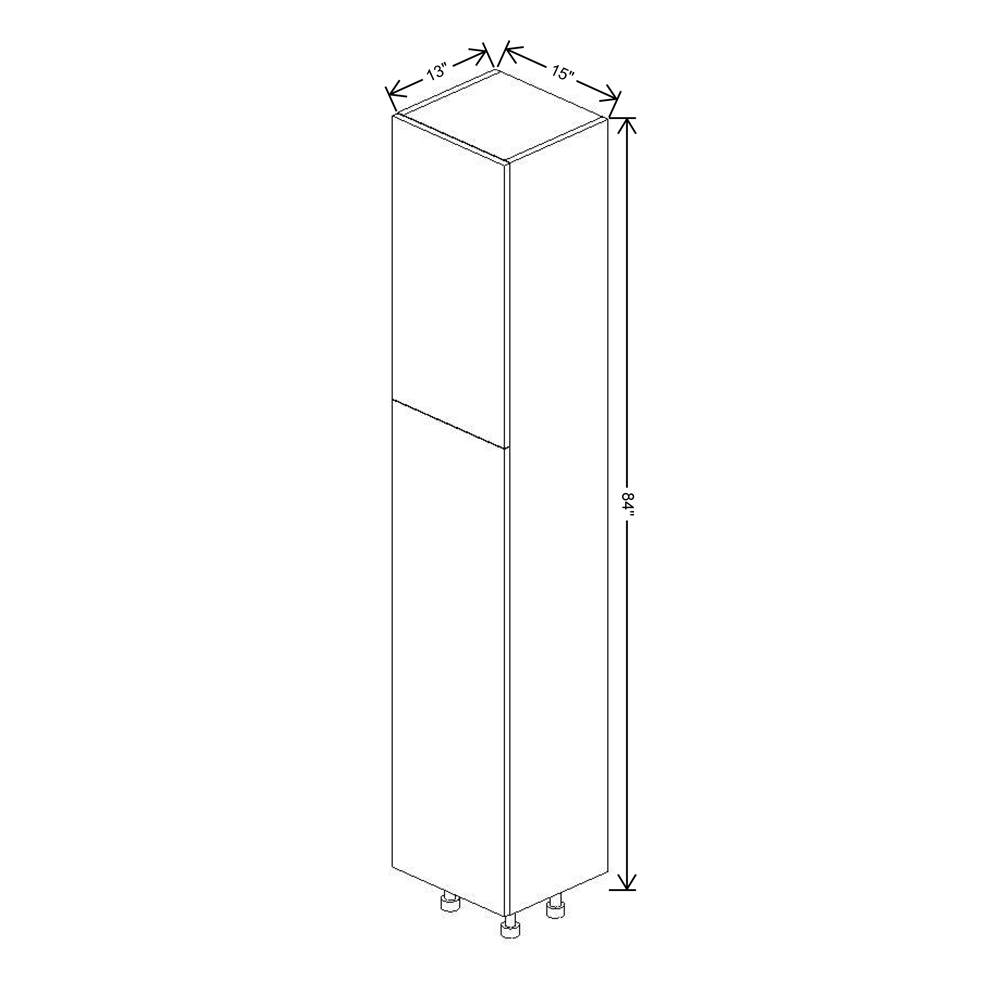 Fabuwood Illume Catalina Nocce 3 15" High Wall